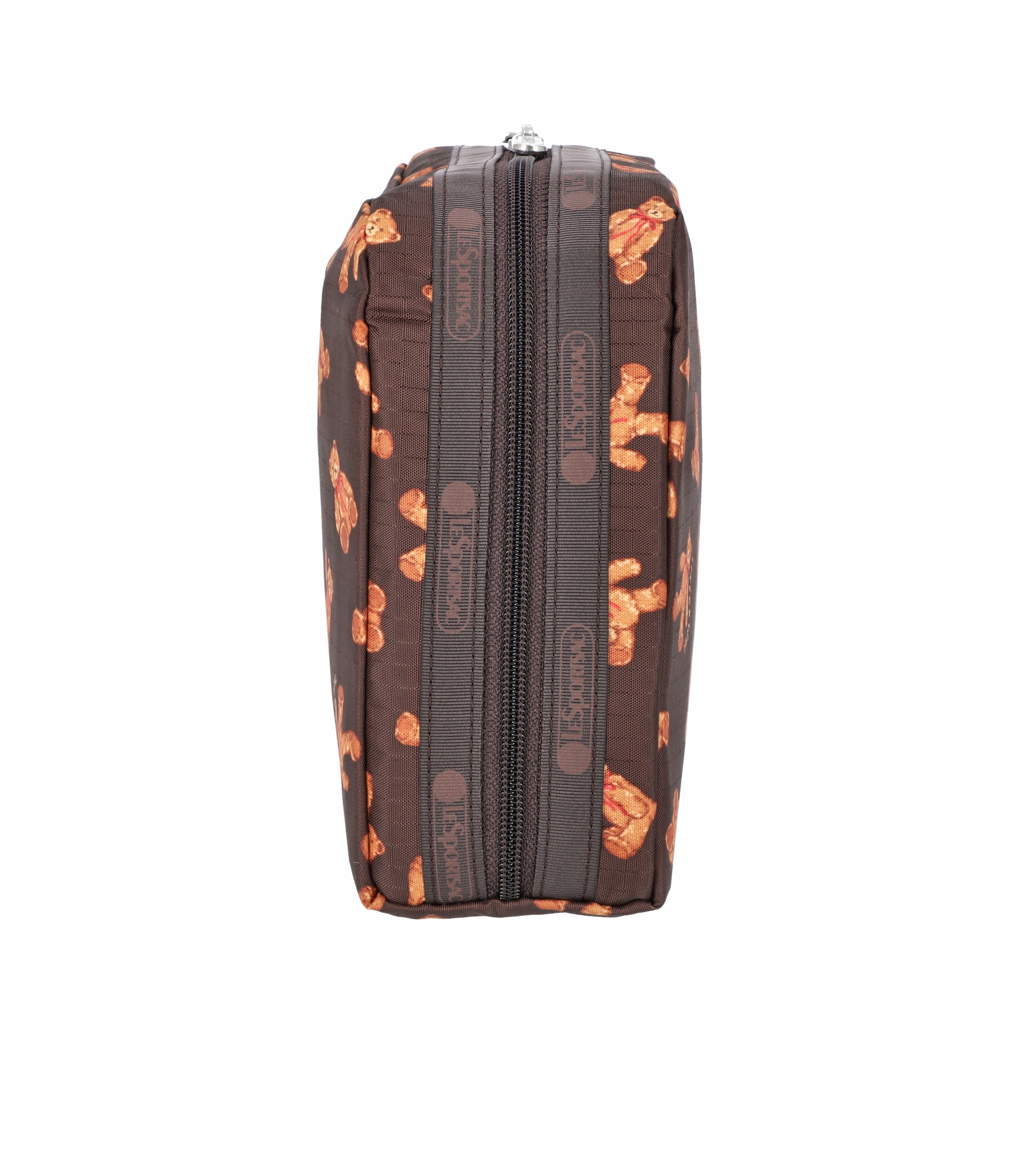 Parks Dept ラグ Extra Large Rectangular Cosmetic - Teddy Bear Wonderland print