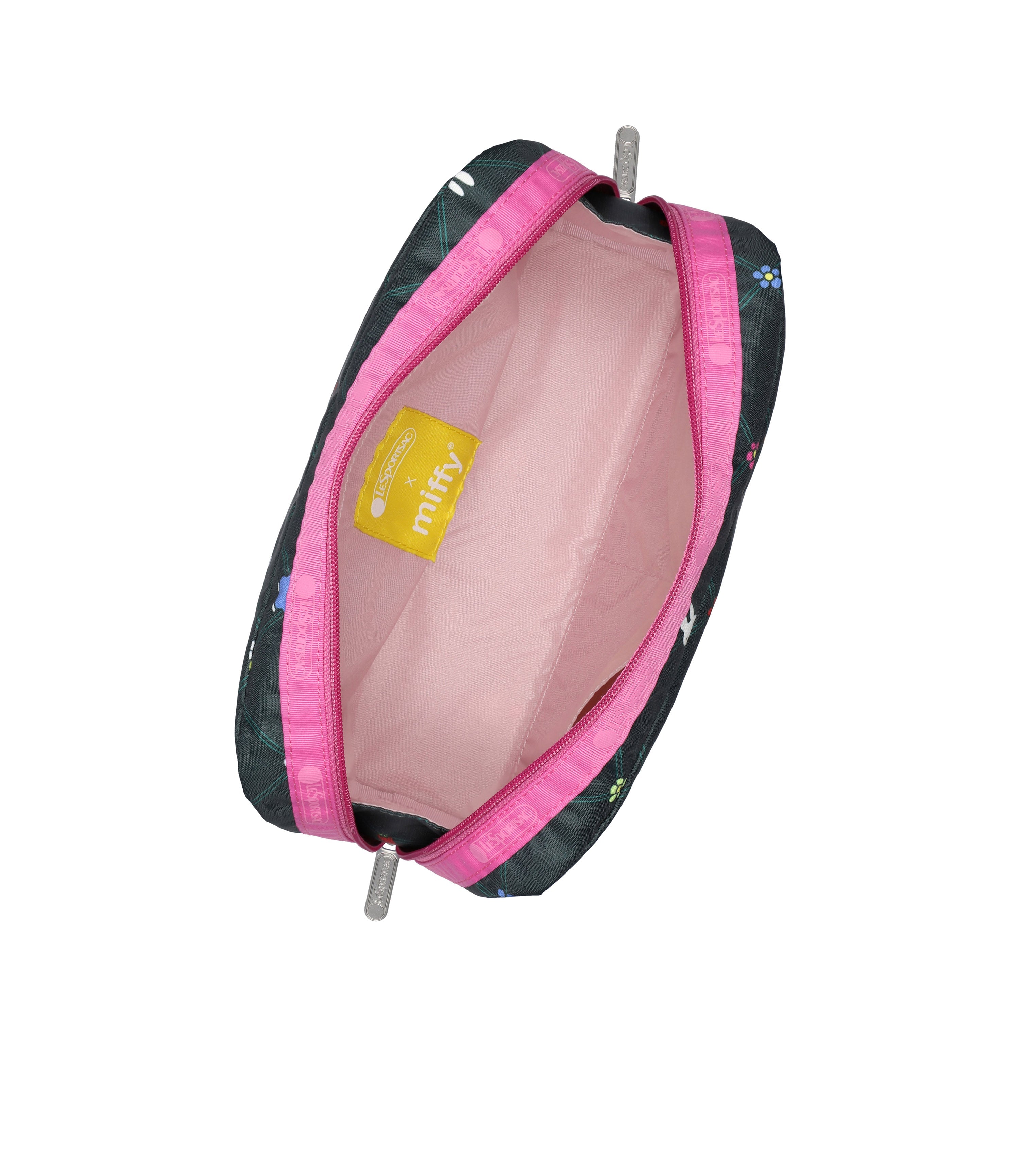 ゆ Extra Large Rectangular Cosmetic - Miffy Orchard Green/Pink