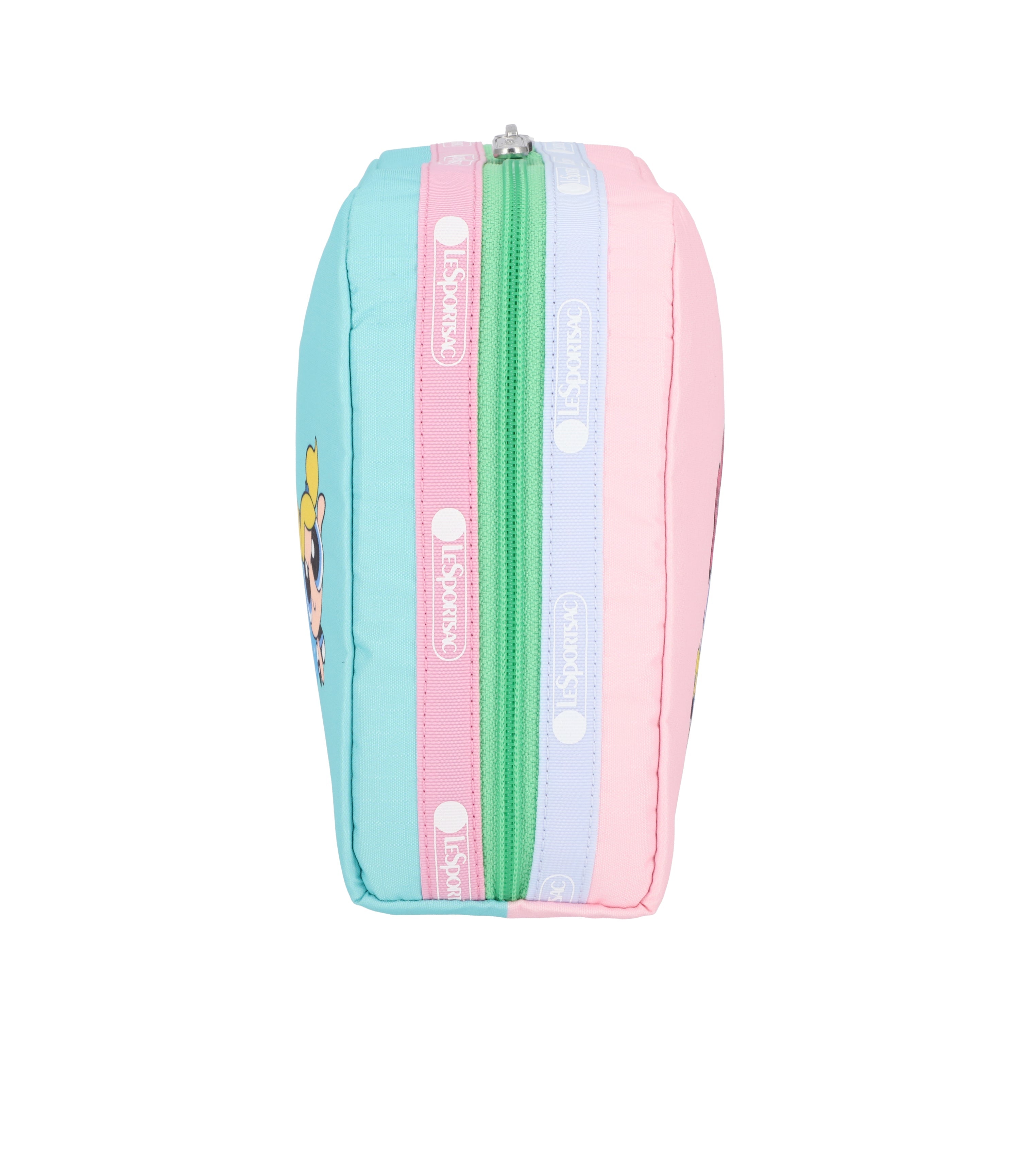 Extra Large Rectangular Cosmetic - The Powerpuff Girls Pink/Mint