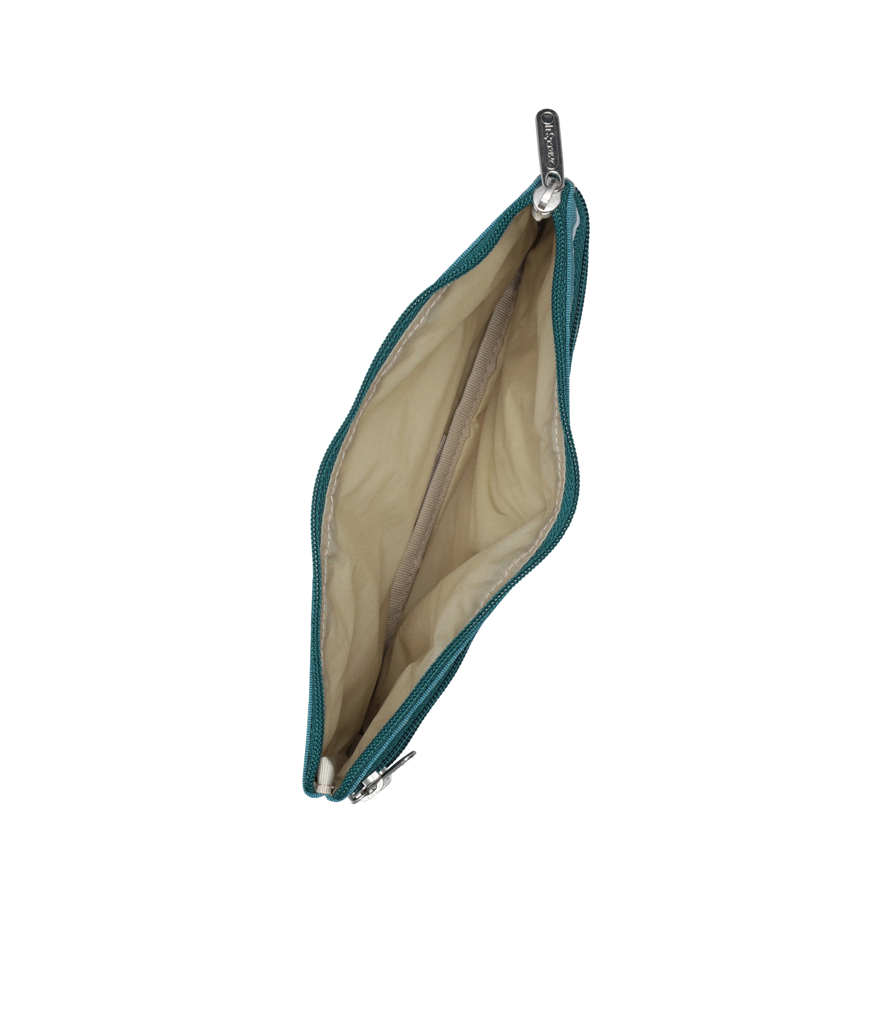 3-Zip Cosmetic - Spectator Clear Sky/Teal – LeSportsac