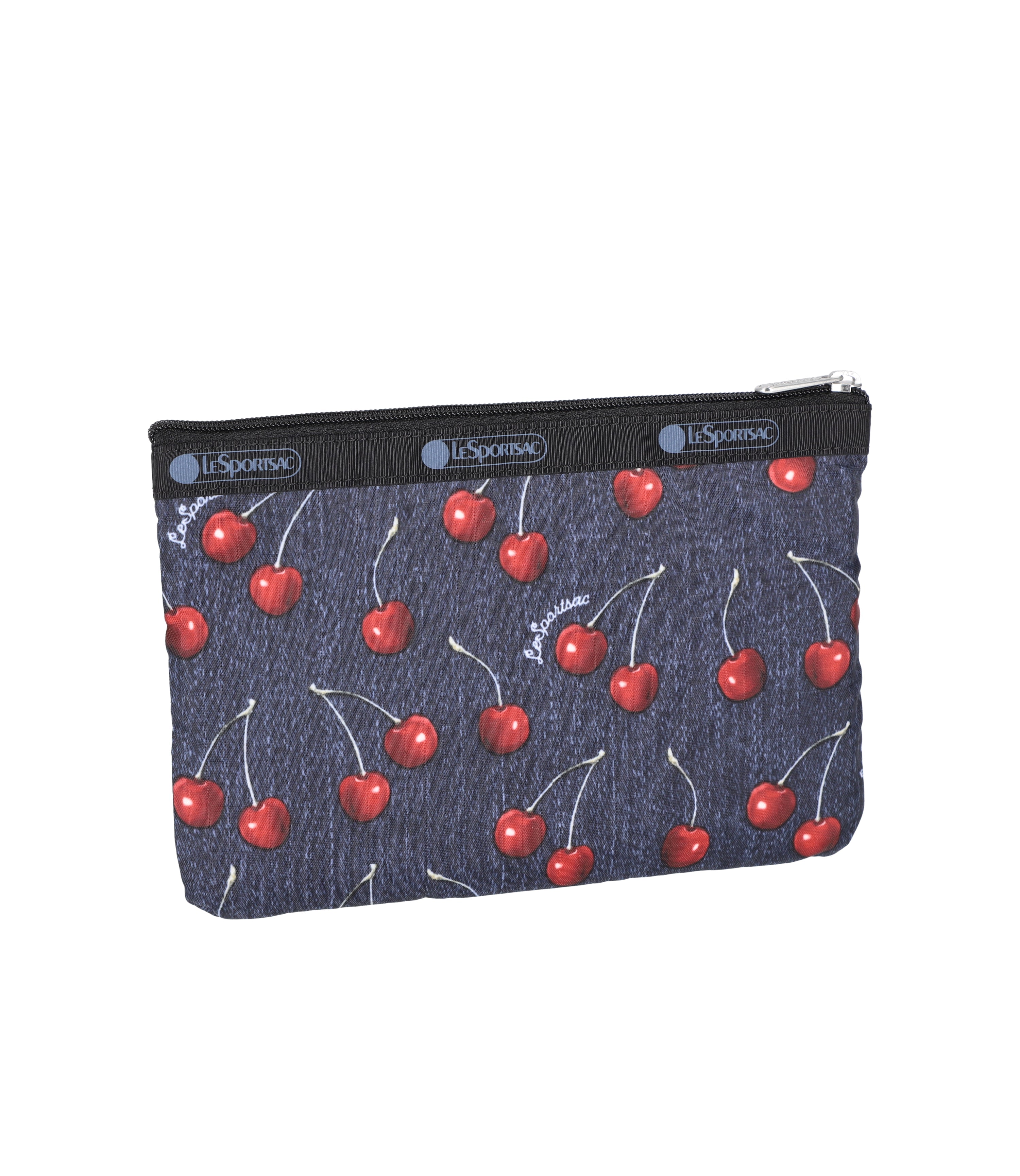 LeSportsac♡3ーZIP COSMETICハリボ 3-Zip Cosmetic - Classical Cherry print – LeSportsac