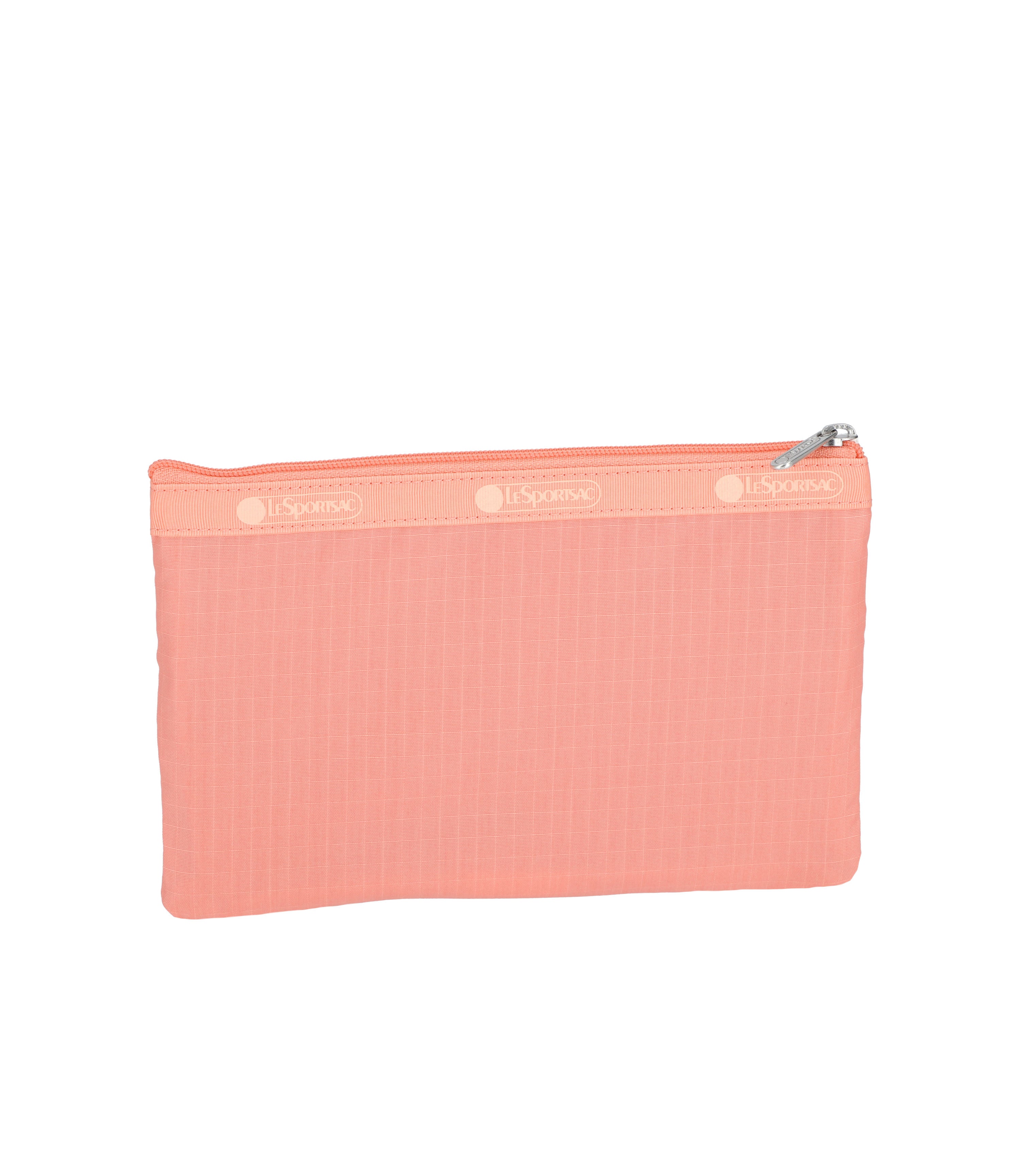 3-Zip Cosmetic - Coral Punch solid – LeSportsac
