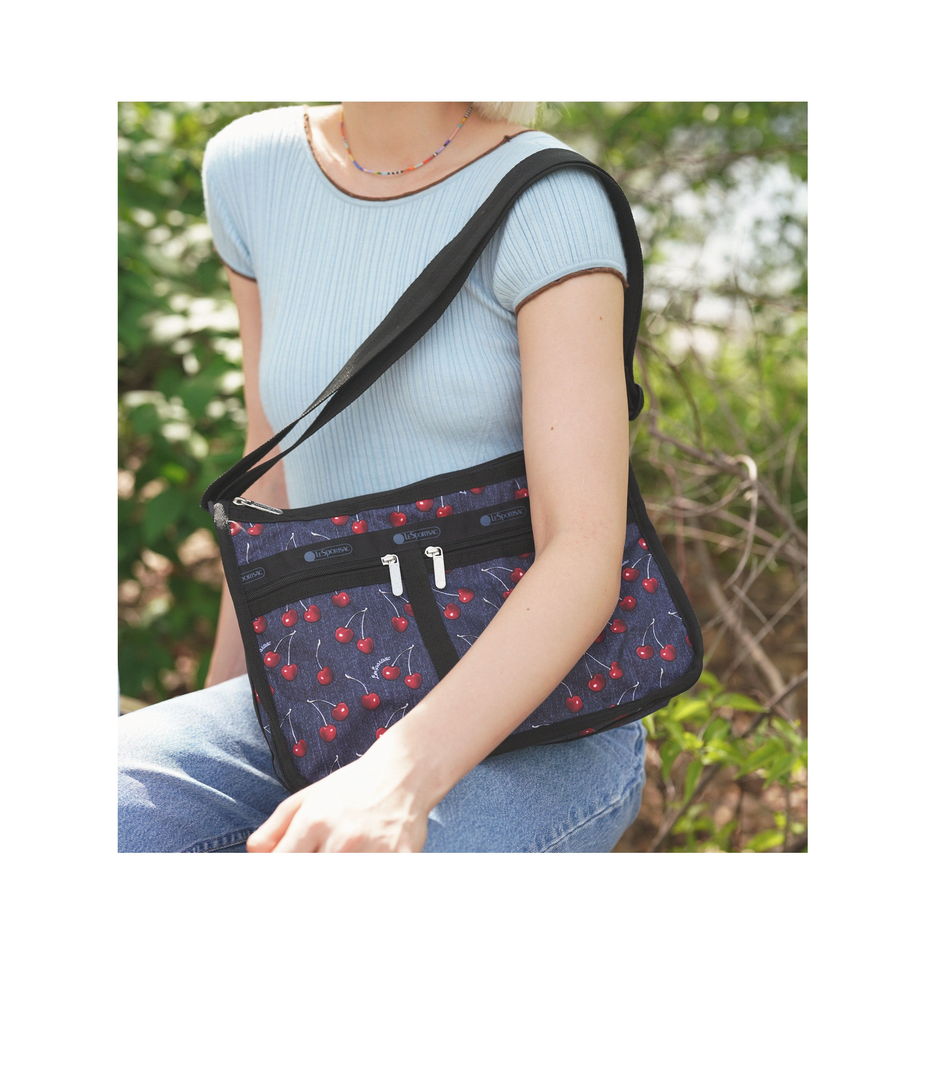 Deluxe Everyday Bag - Classical Cherry print – LeSportsac