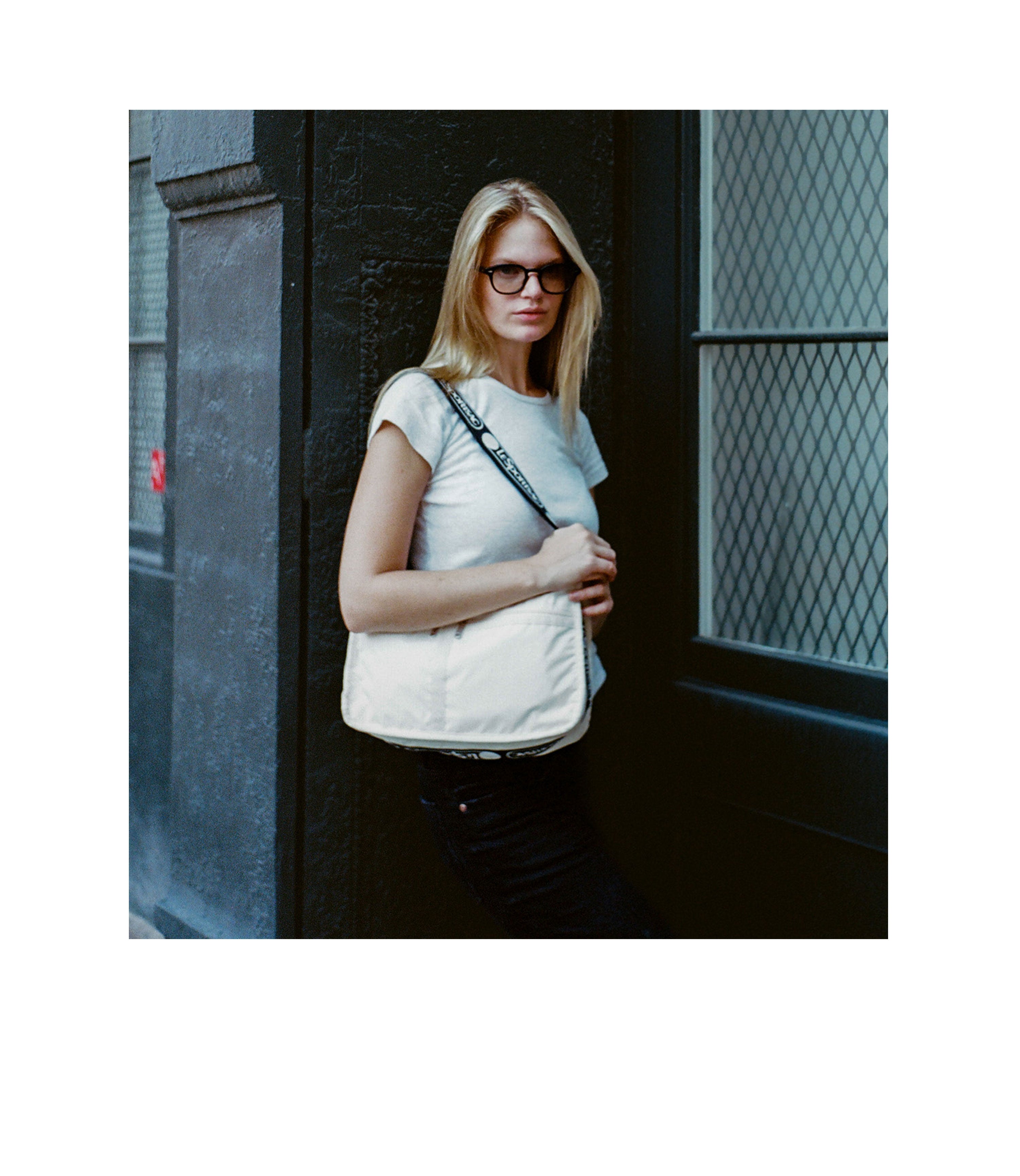 Deluxe Everyday Bag - Logo Jacquard Meringue – LeSportsac