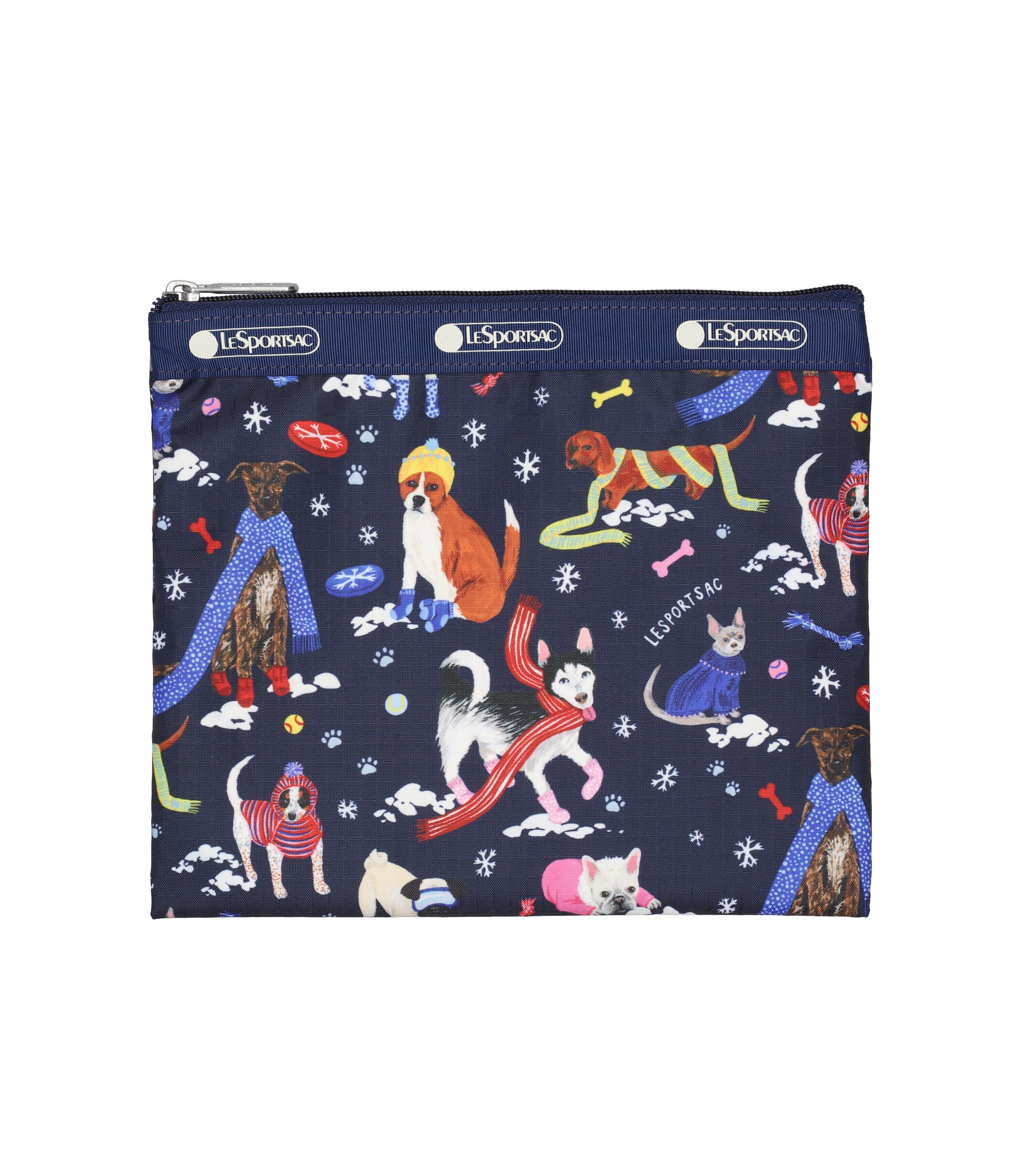Deluxe Everyday Bag - Snowy Pups print – LeSportsac Deluxe Everyday Bag - Snowy Pups print – LeSportsac