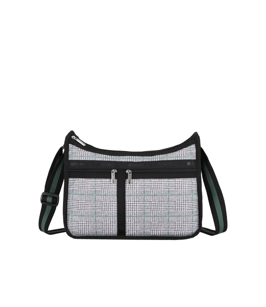 CHALLENGER × LeSportsac Deluxe Everyday Bag - Gray/Green Check print – LeSportsac