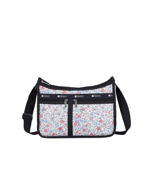 Deluxe Everyday Bag - Tapestry Flower print – LeSportsac