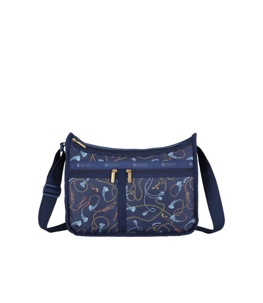 ★LeSportsac★ Deep Sea Blue Deluxe Everyday Bag 7507R111 7507_HA76_front_b44747ac-1cb7-