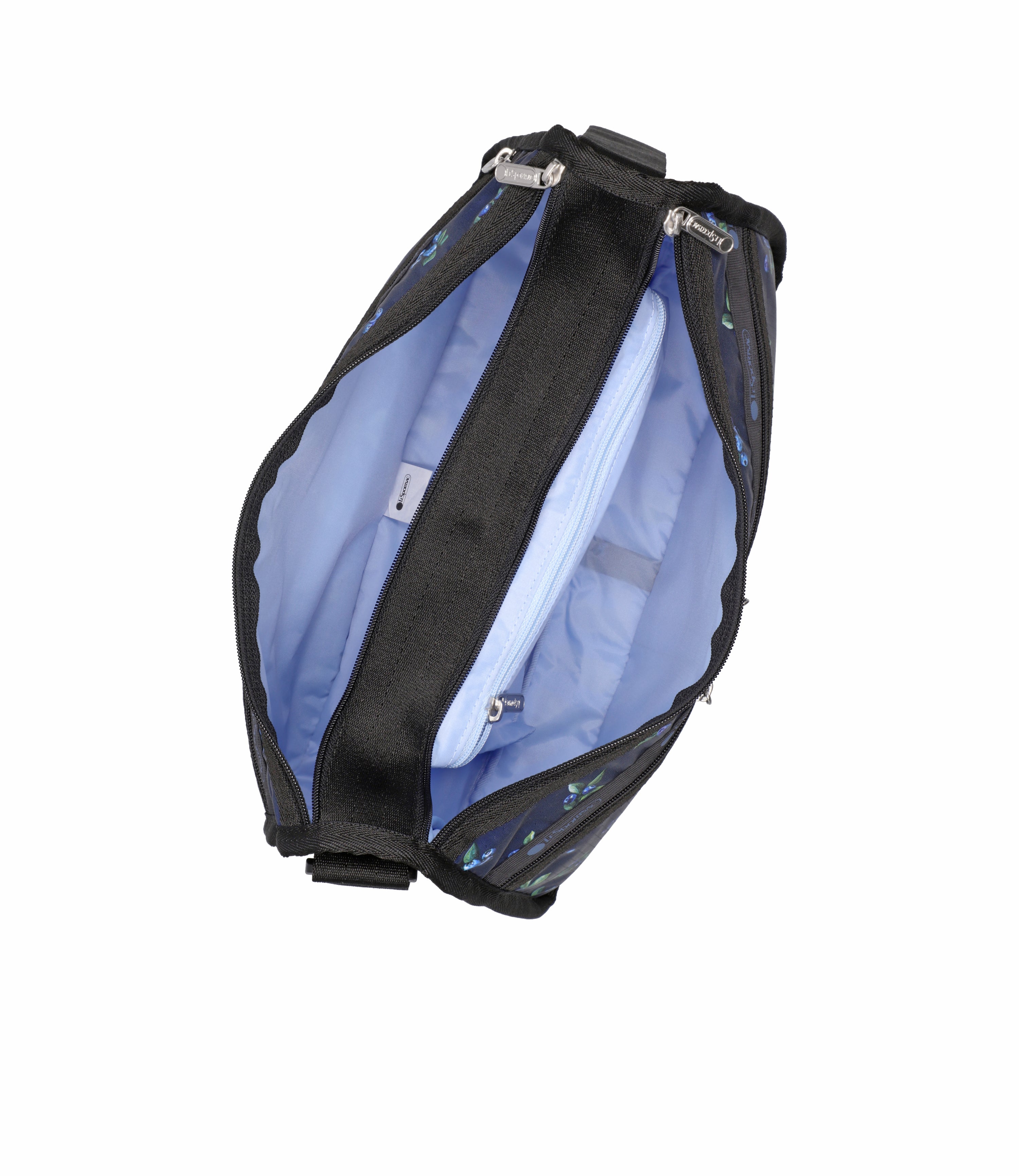 Deluxe Everyday Bag - Very Berry Blue print – LeSportsac