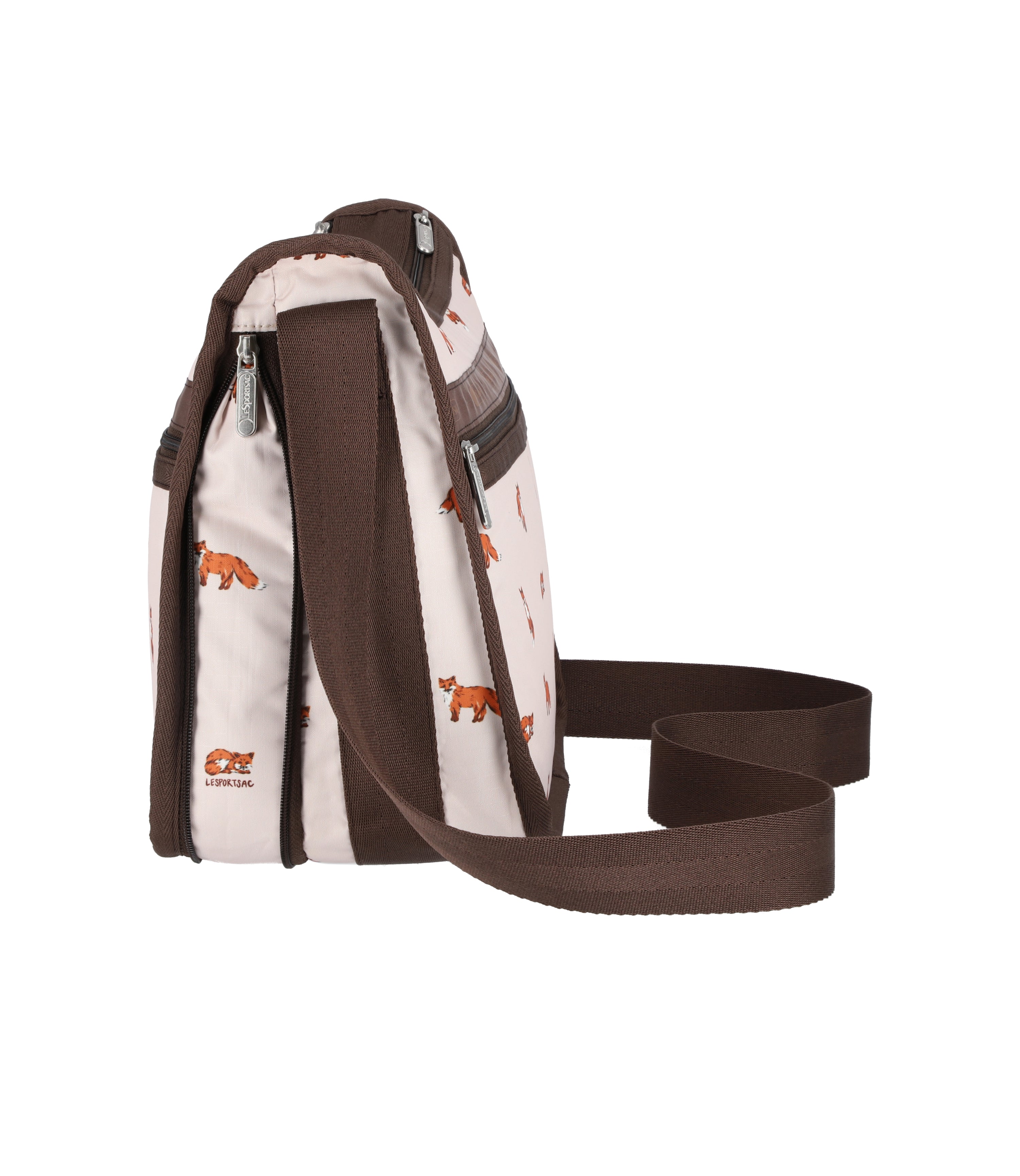 ショルダーバッグ LeSportsac CROSSBODY MESSENGER Deluxe Everyday Bag - Dashing Foxes print – LeSportsac
