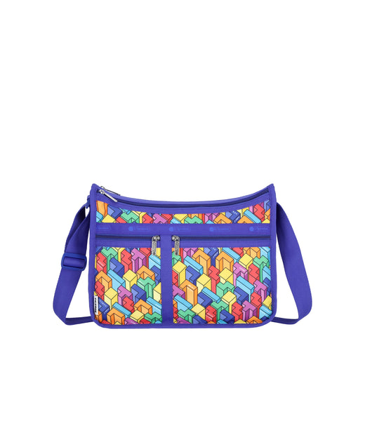 LeSportsac×AMERI Multi Pouch Multi Pouch Ring Set - Mauve/Peach Blush/ Black – LeSportsac