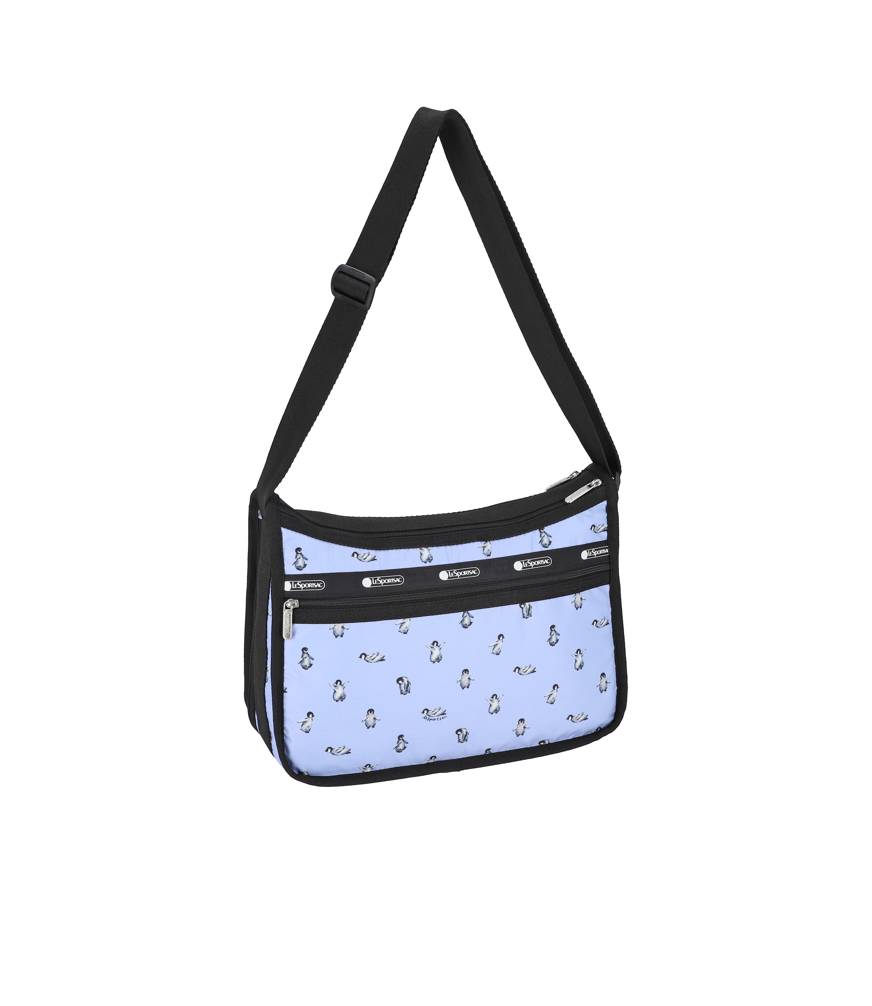 Deluxe Everyday Bag - Petite Penguins Black print – LeSportsac