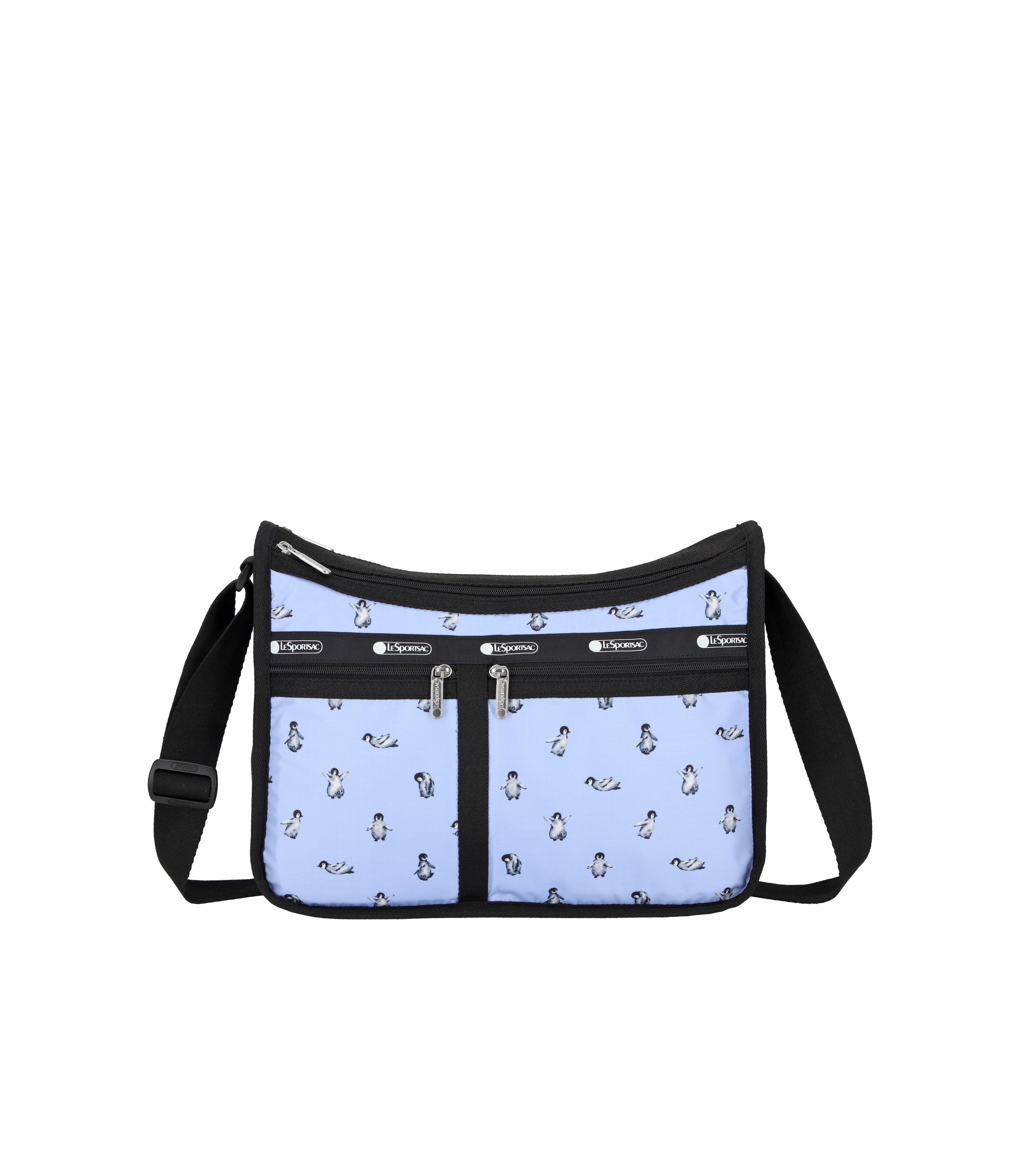 Deluxe Everyday Bag - Petite Penguins Black print – LeSportsac