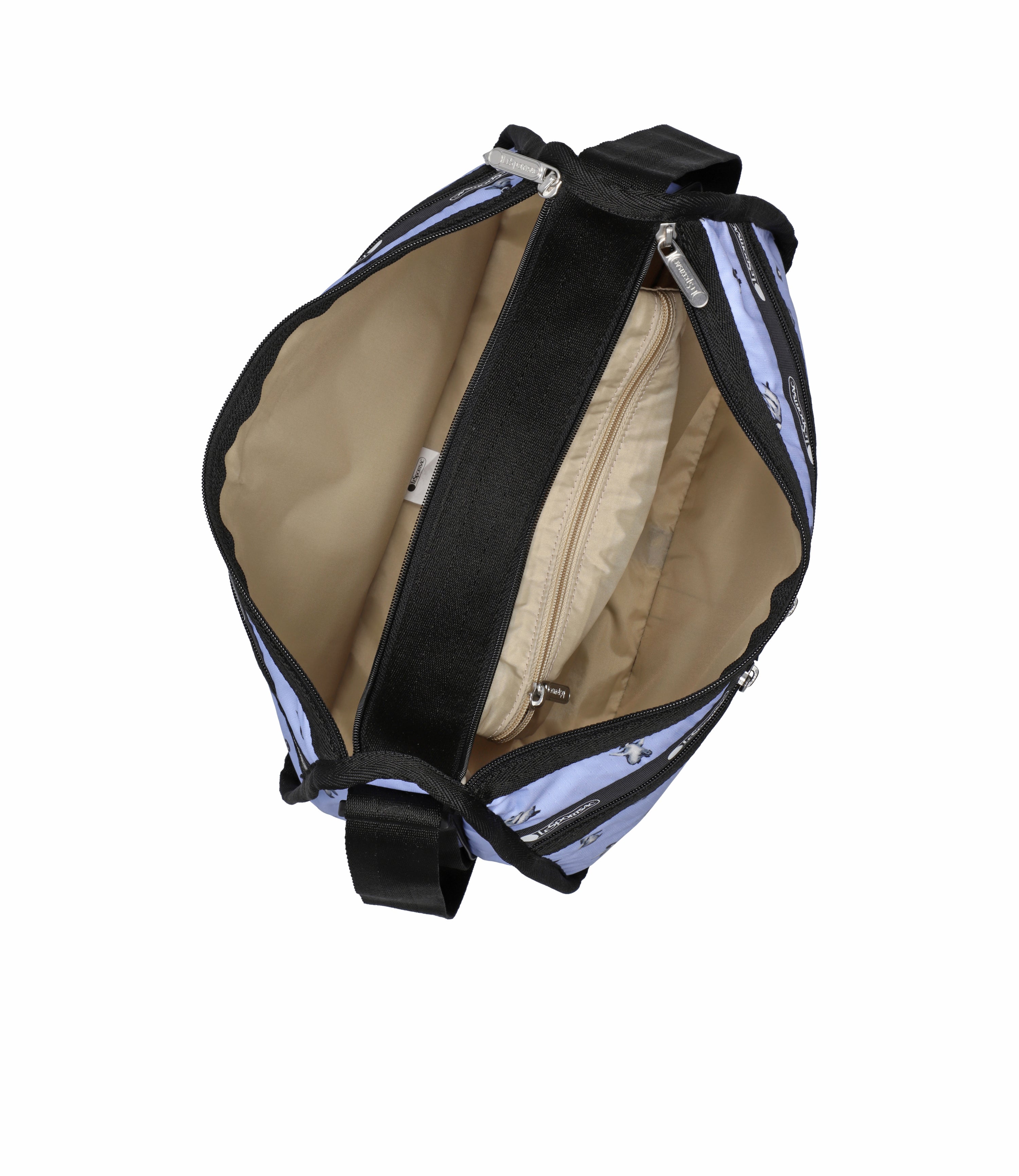 Deluxe Everyday Bag - Petite Penguins Black print – LeSportsac