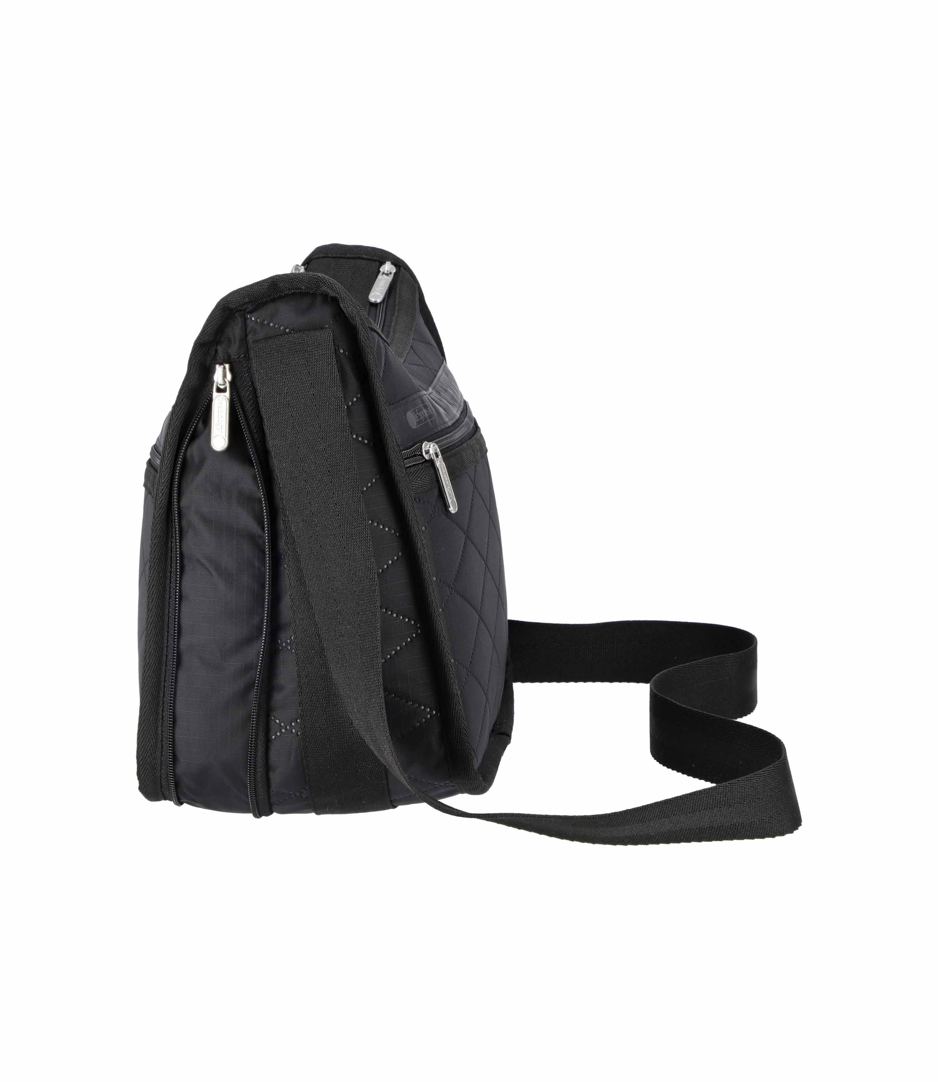Deluxe Everyday Bag - Black Cross Deboss – LeSportsac