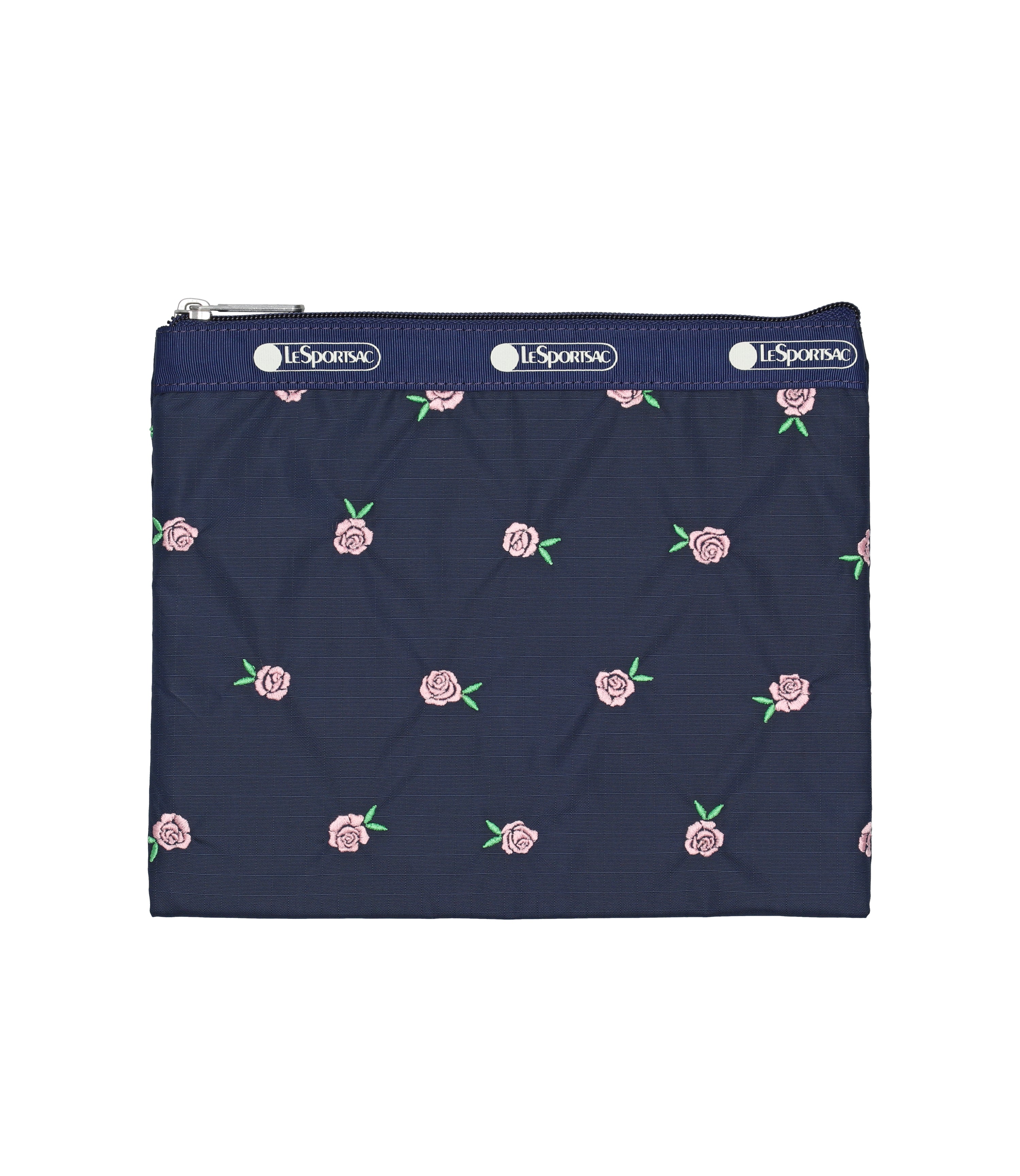 Deluxe Everyday Bag - Pink Roses Embroidery – LeSportsac