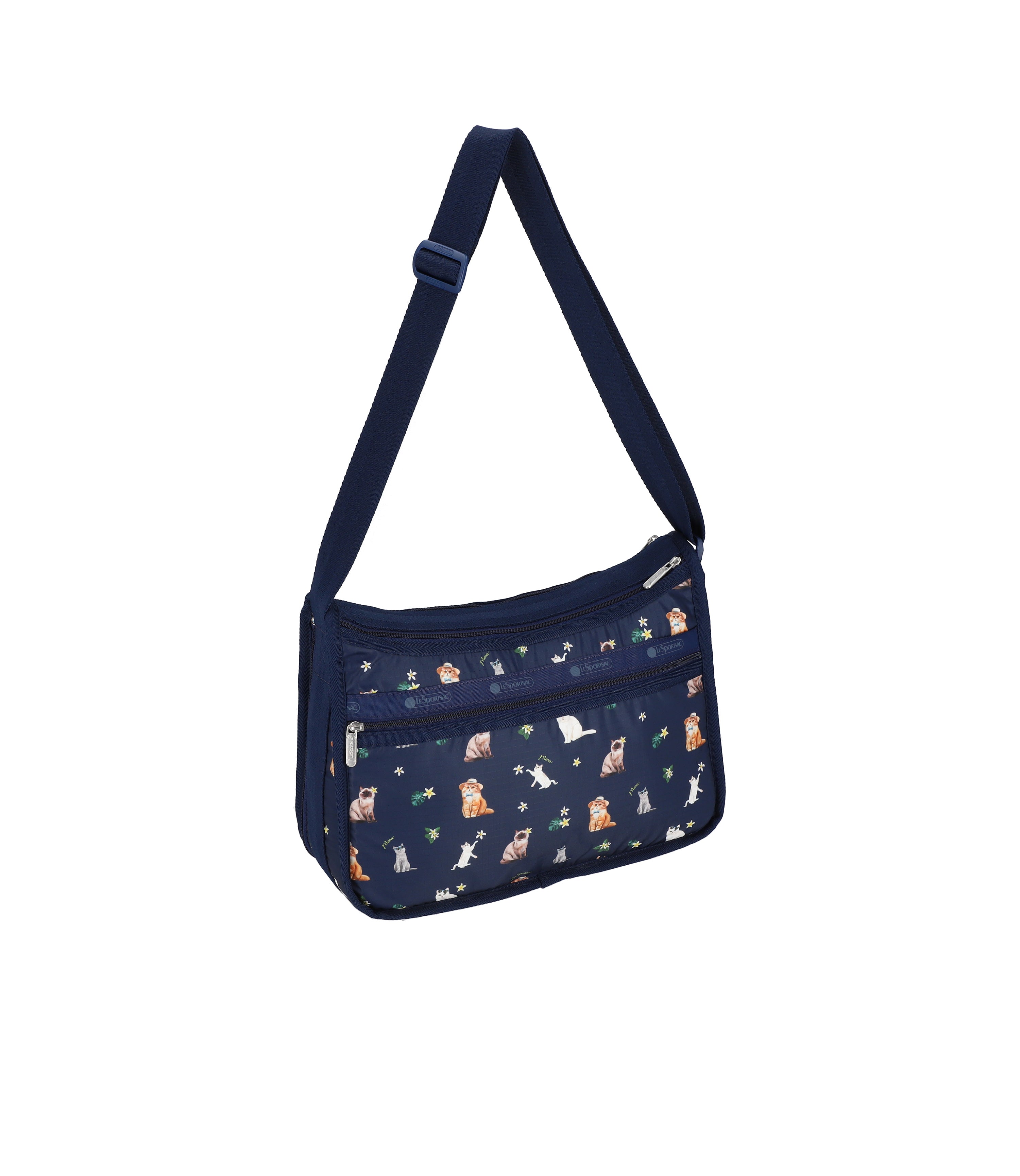Cool Cats Playful - Bag Everyday Deluxe Caristyle バッグ Gray LeSportsac – print バッグ