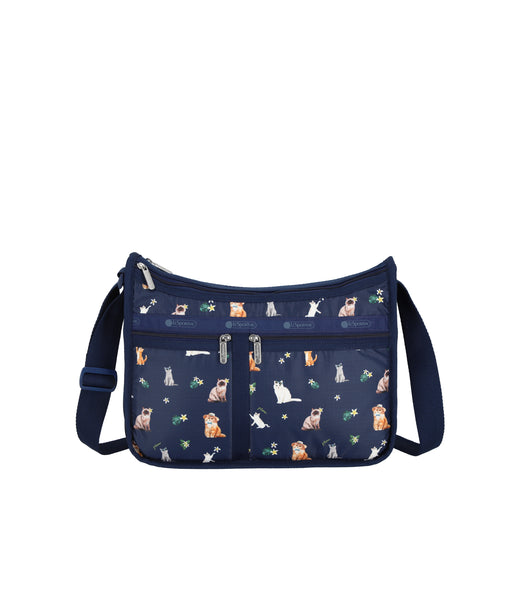 Deluxe Everyday Bag - Tropical Meow Cat print – LeSportsac