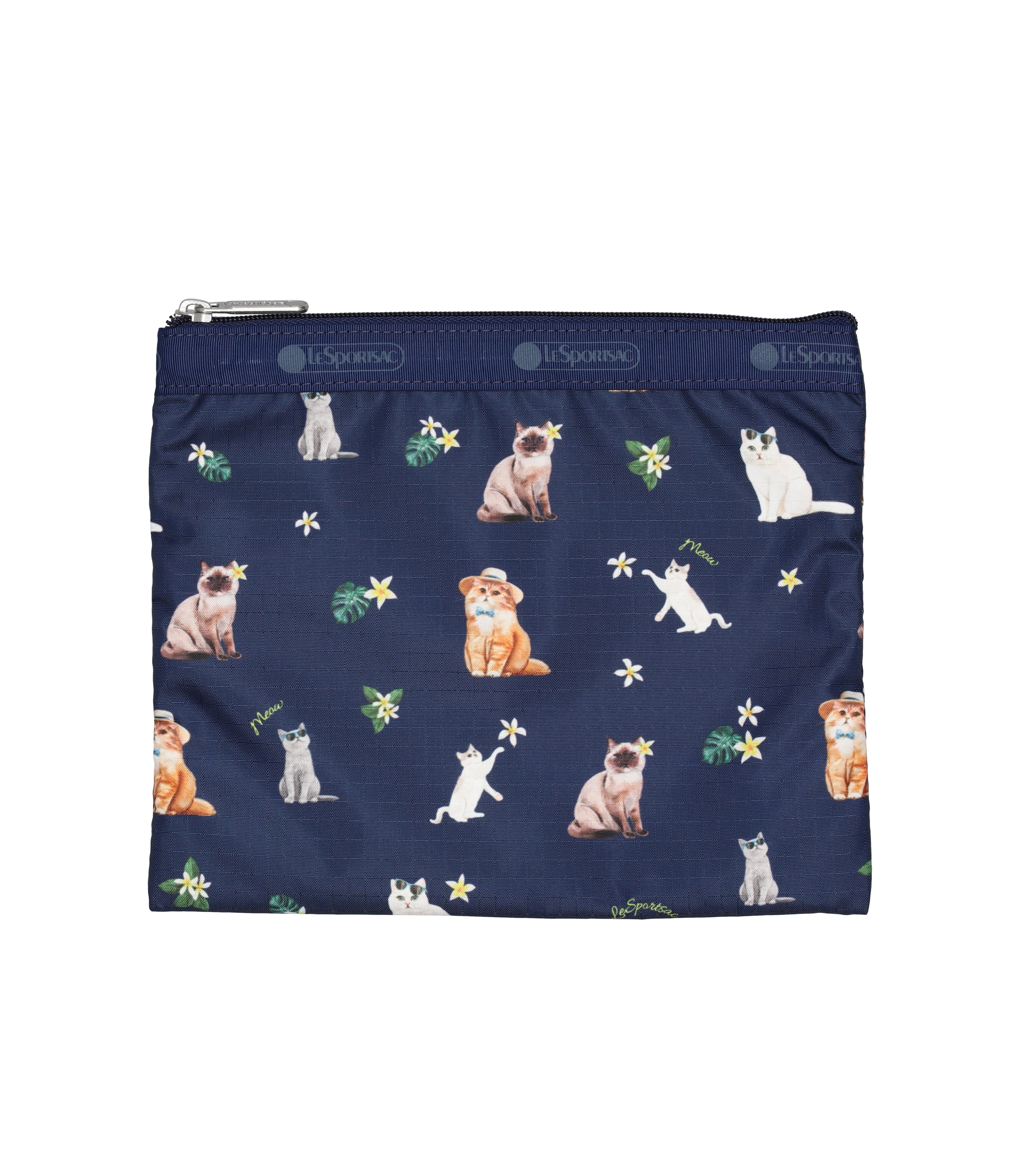 Deluxe Everyday Bag - Tropical Meow Cat print – LeSportsac