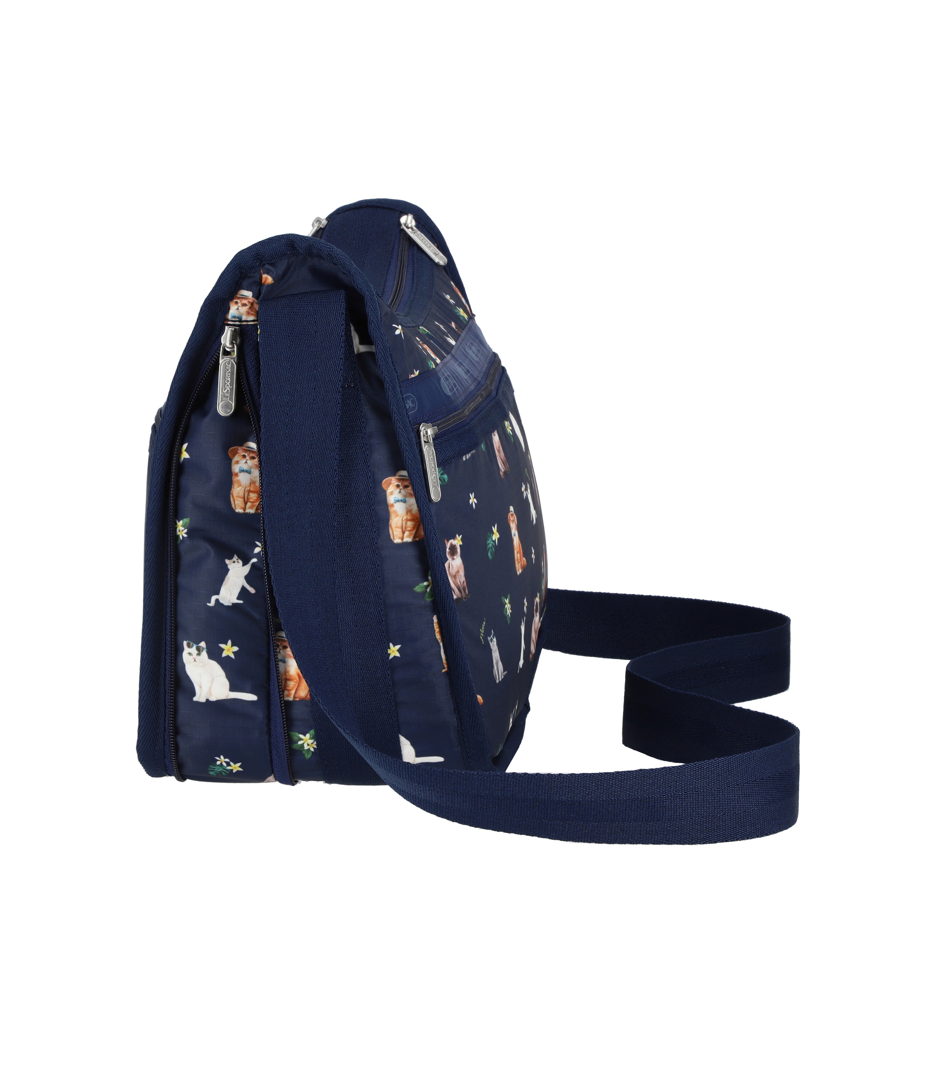 Deluxe Everyday Bag - Tropical Meow Cat print – LeSportsac