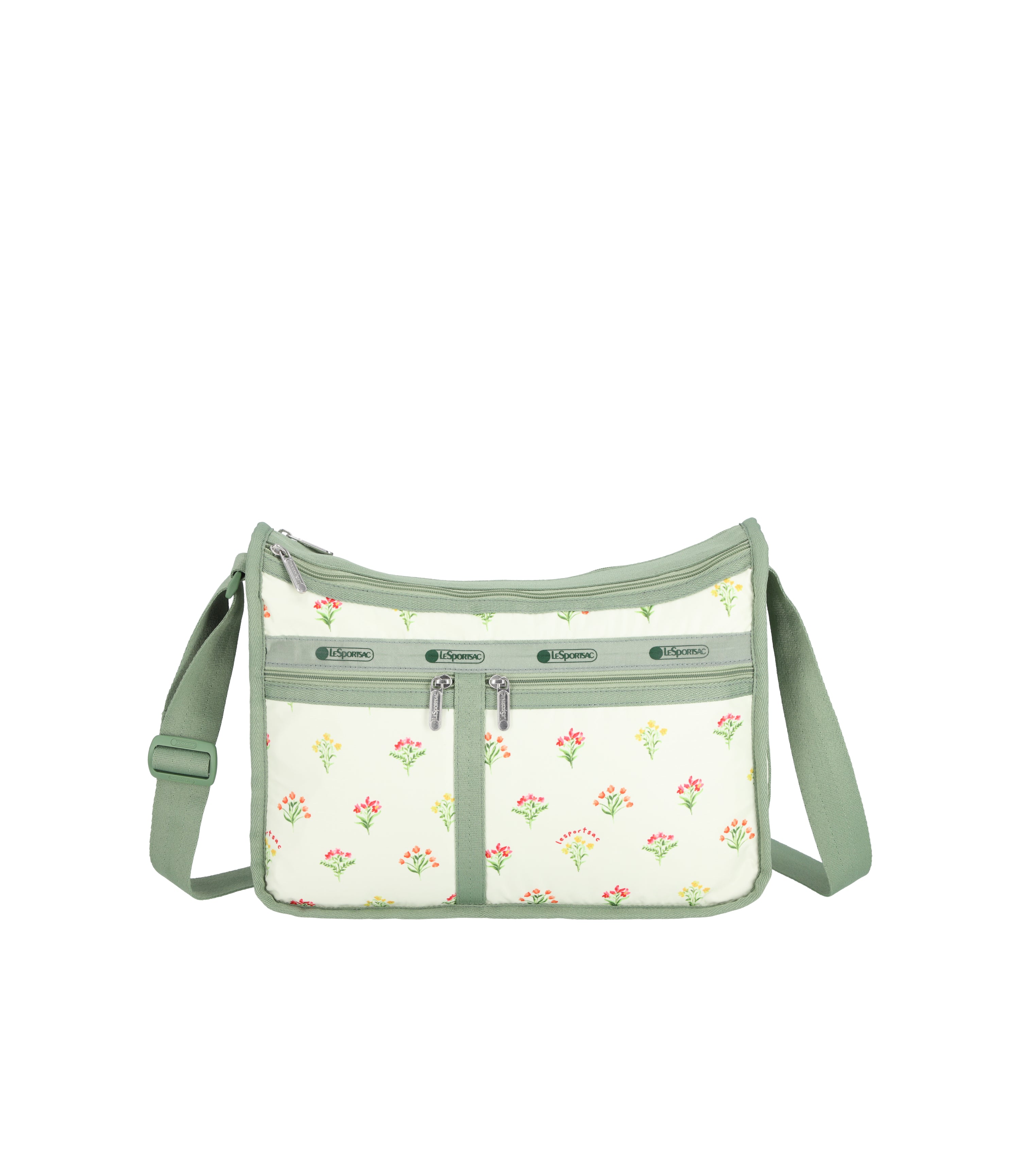 reo2525★レア!キャスキッドソン★バッジバッグ★ショルダー★カーキ Deluxe Everyday Bag - Summer Meadow print – LeSportsac