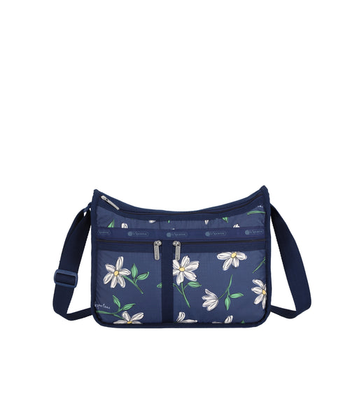 Deluxe Everyday Bag - Floral Blooms Navy print – LeSportsac