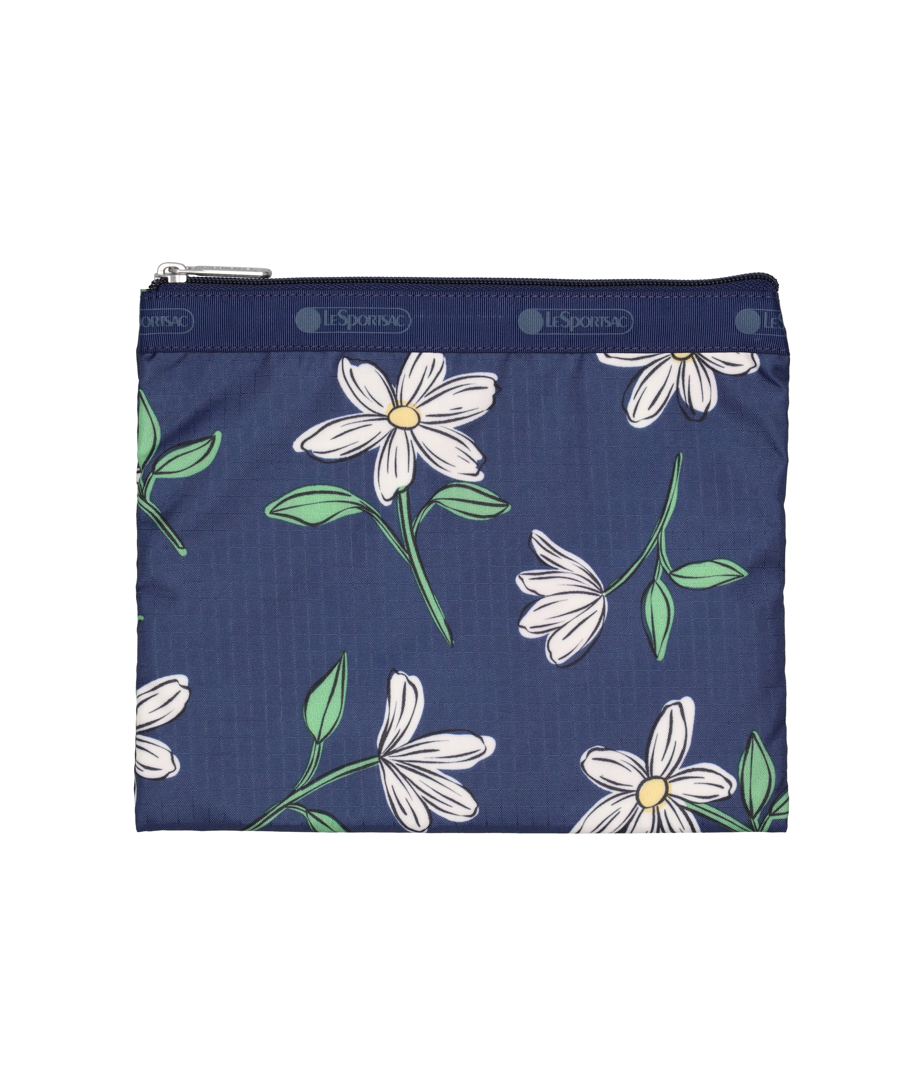 Deluxe Everyday Bag - Floral Blooms Navy print – LeSportsac