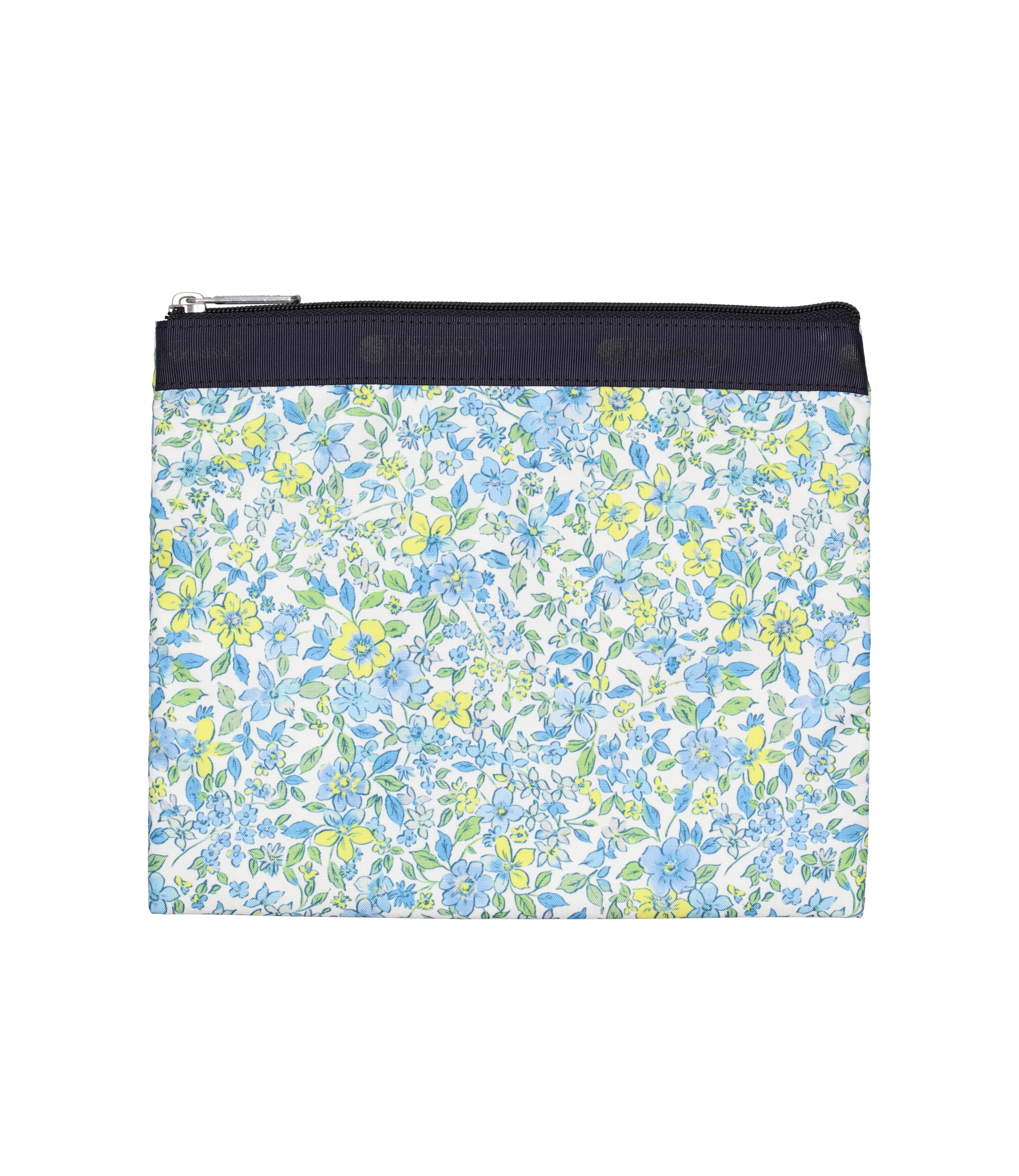 Deluxe Everyday Bag - Tapestry Flower Blue print – LeSportsac