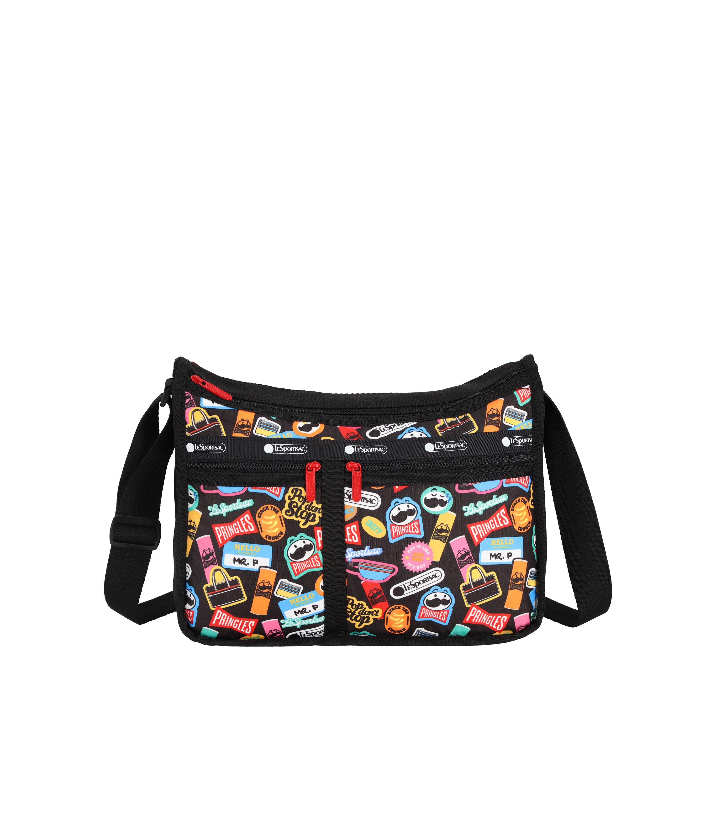Channel s アルメリック ハッピー 5.11 ソフトケース付 Deluxe Everyday Bag - Pringles Stickers – LeSportsac