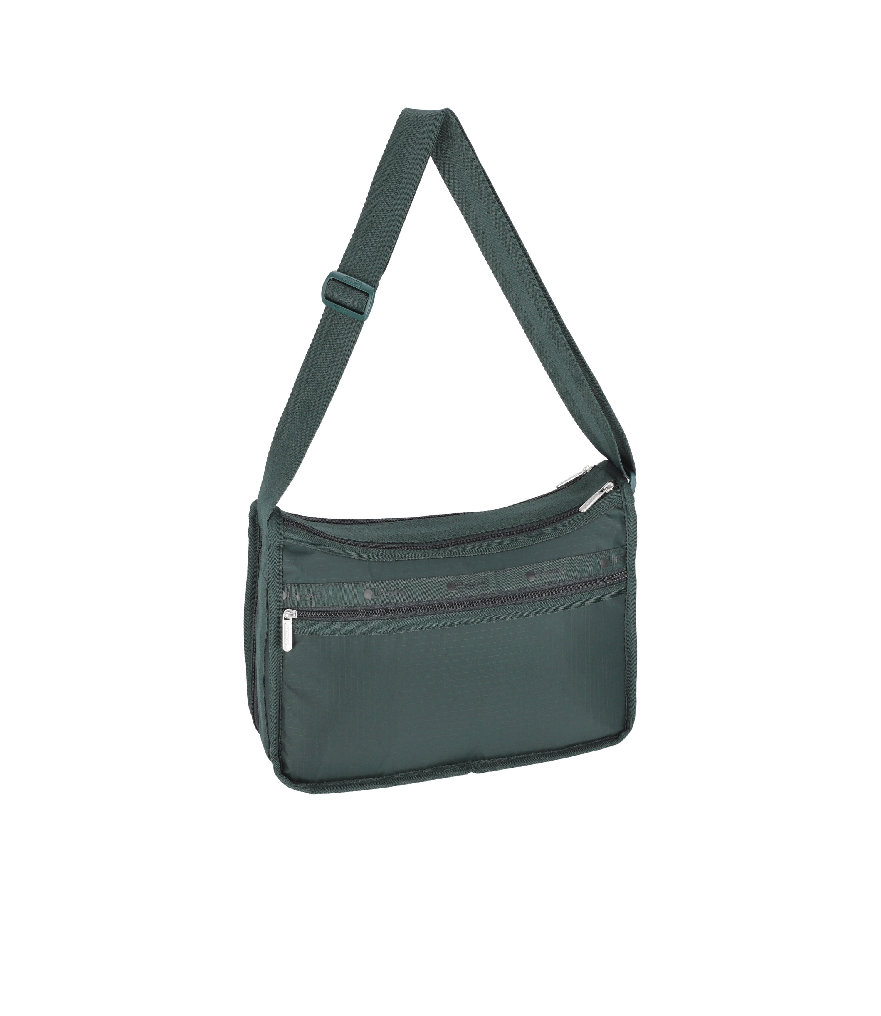 ★LeSportsac★ Spectator Black Deluxe Everyday Bag [7507.E84 Black Deluxe Everyday Bag | Expandable Travel Shoulder Bag