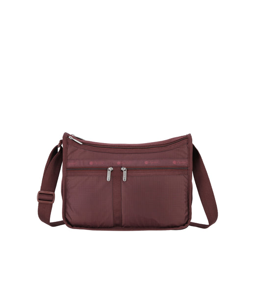 LeSportsac×JOURNAL STANDARDE Deluxe Everyday Bag - Deep Cherry solid – LeSportsac