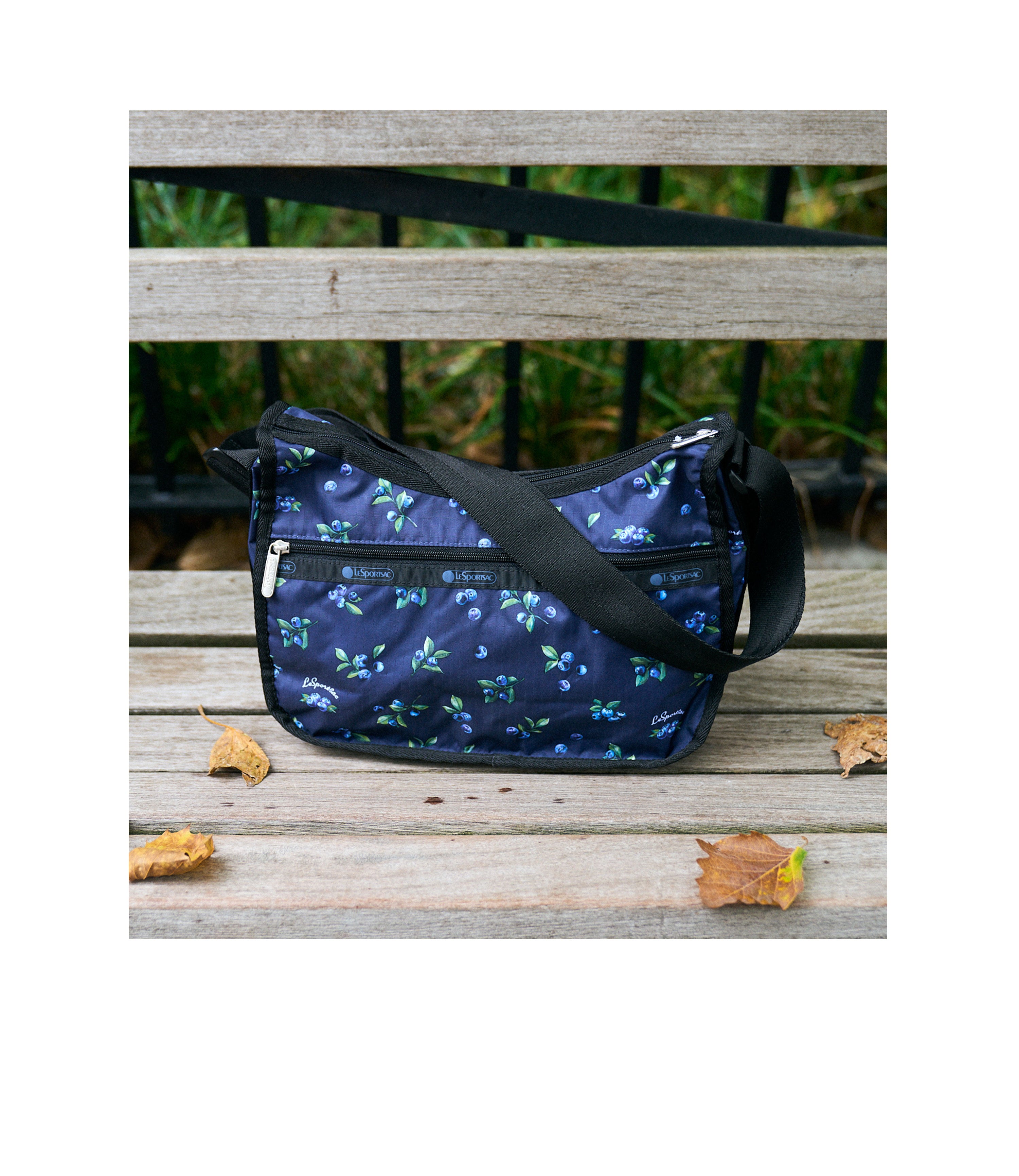 Classic Hobo - Very Berry Blue print – LeSportsac