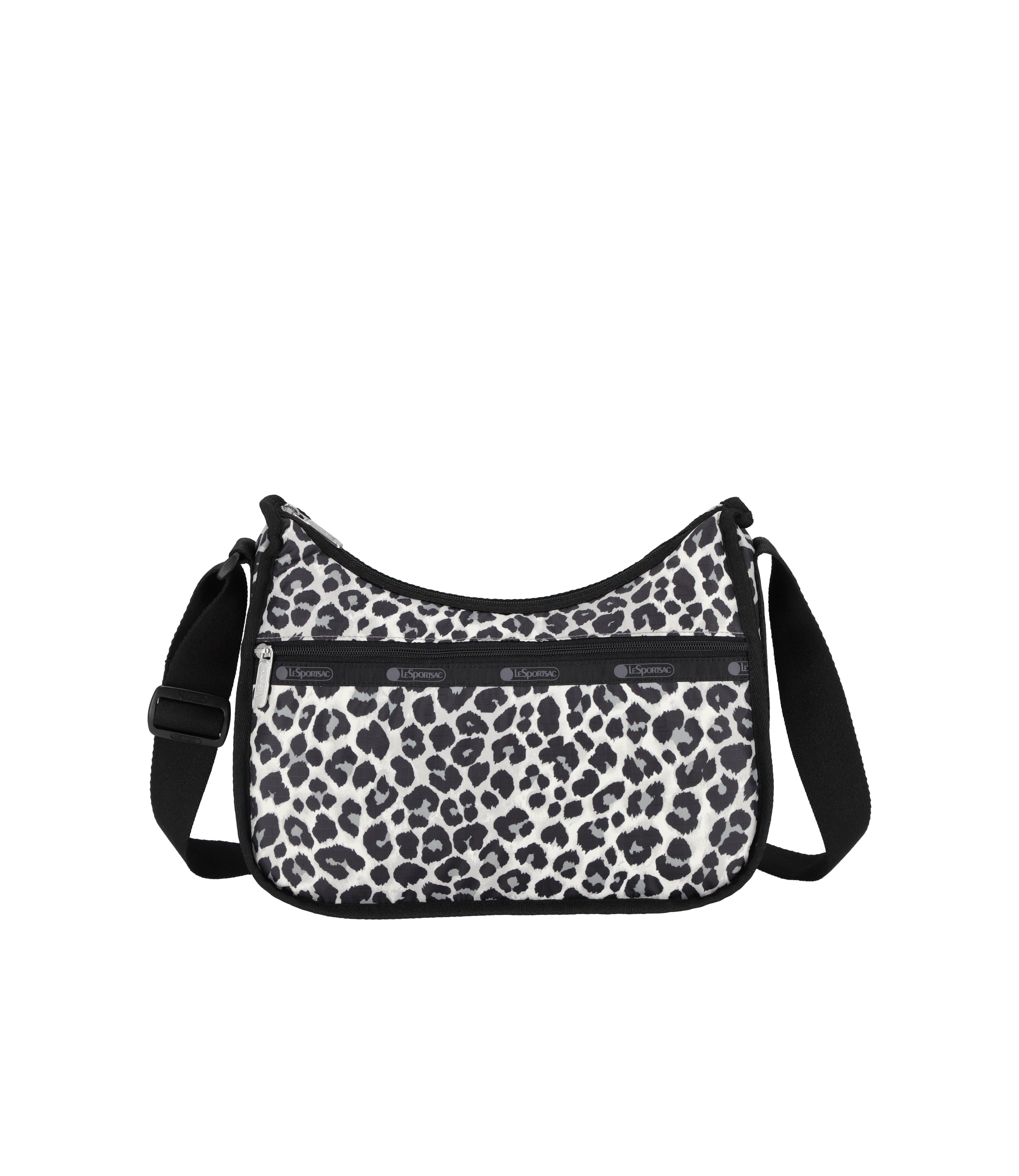 REPOSH! LeSportSac - Black With Little Embroidered White Doggies Print Spectator Black Small Everyday Bag | LeSportsac main image 4