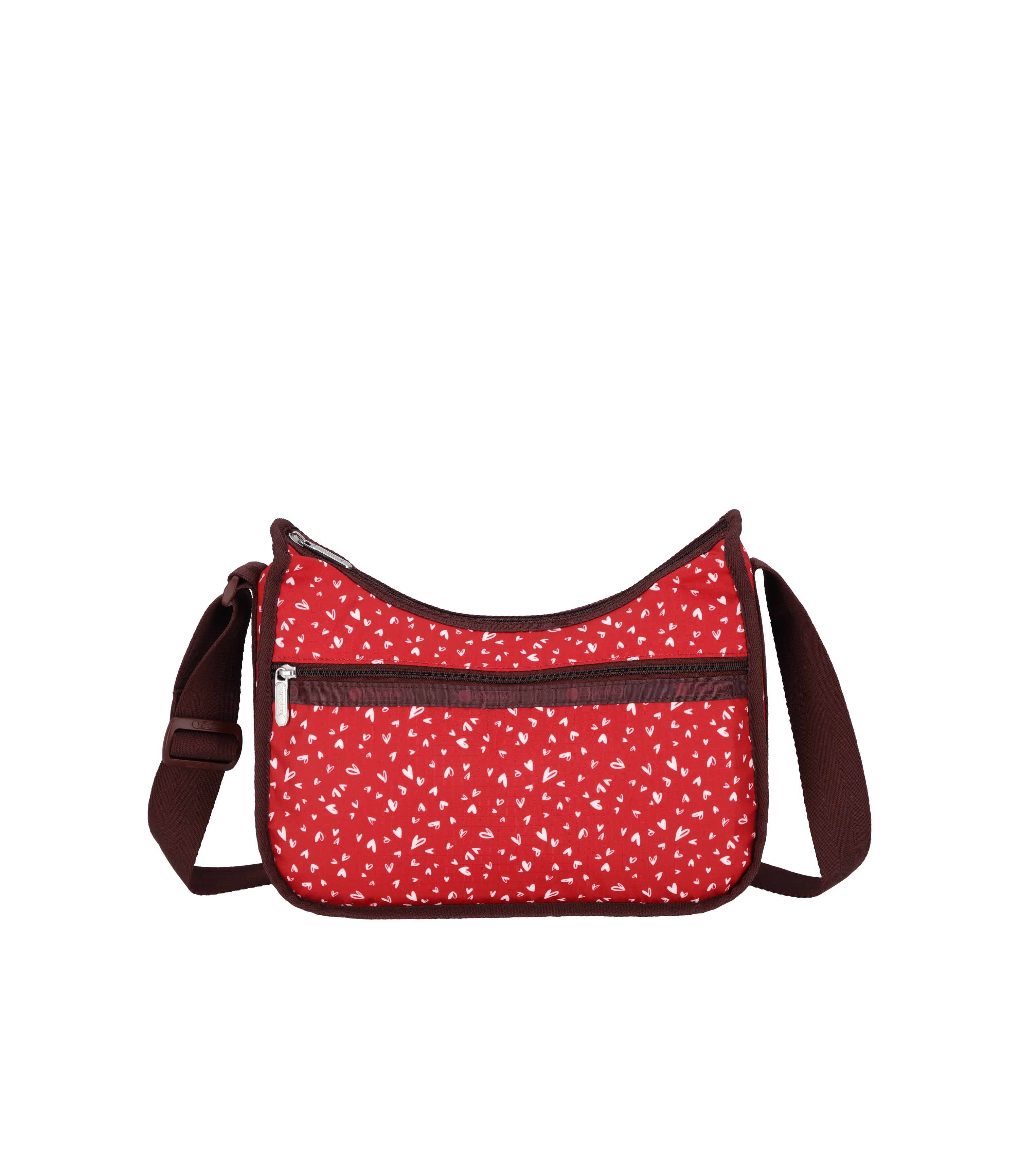 Classic Hobo - Red Mini Hearts print – LeSportsac