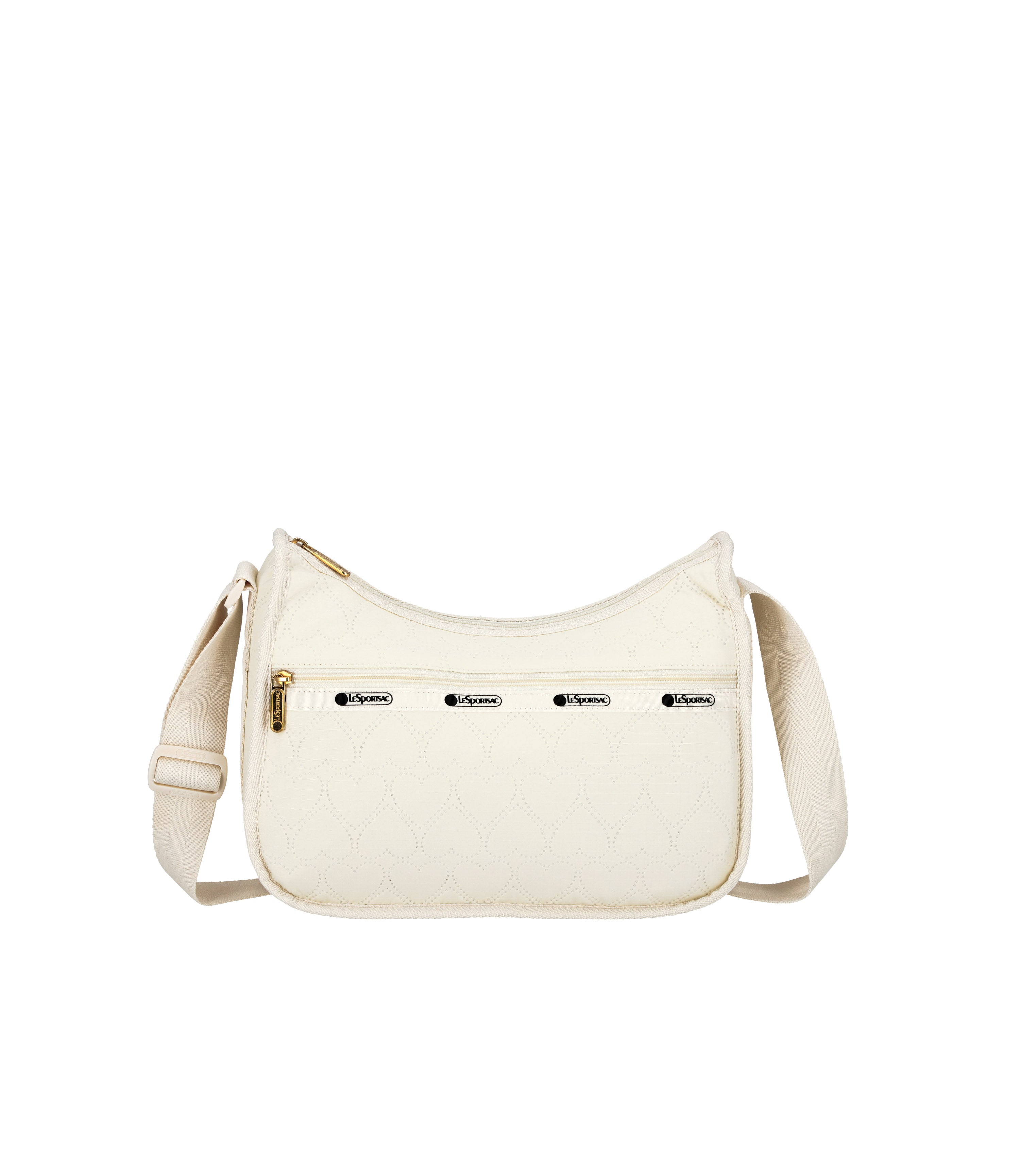 Classic Hobo - Ecru Heart Deboss – LeSportsac