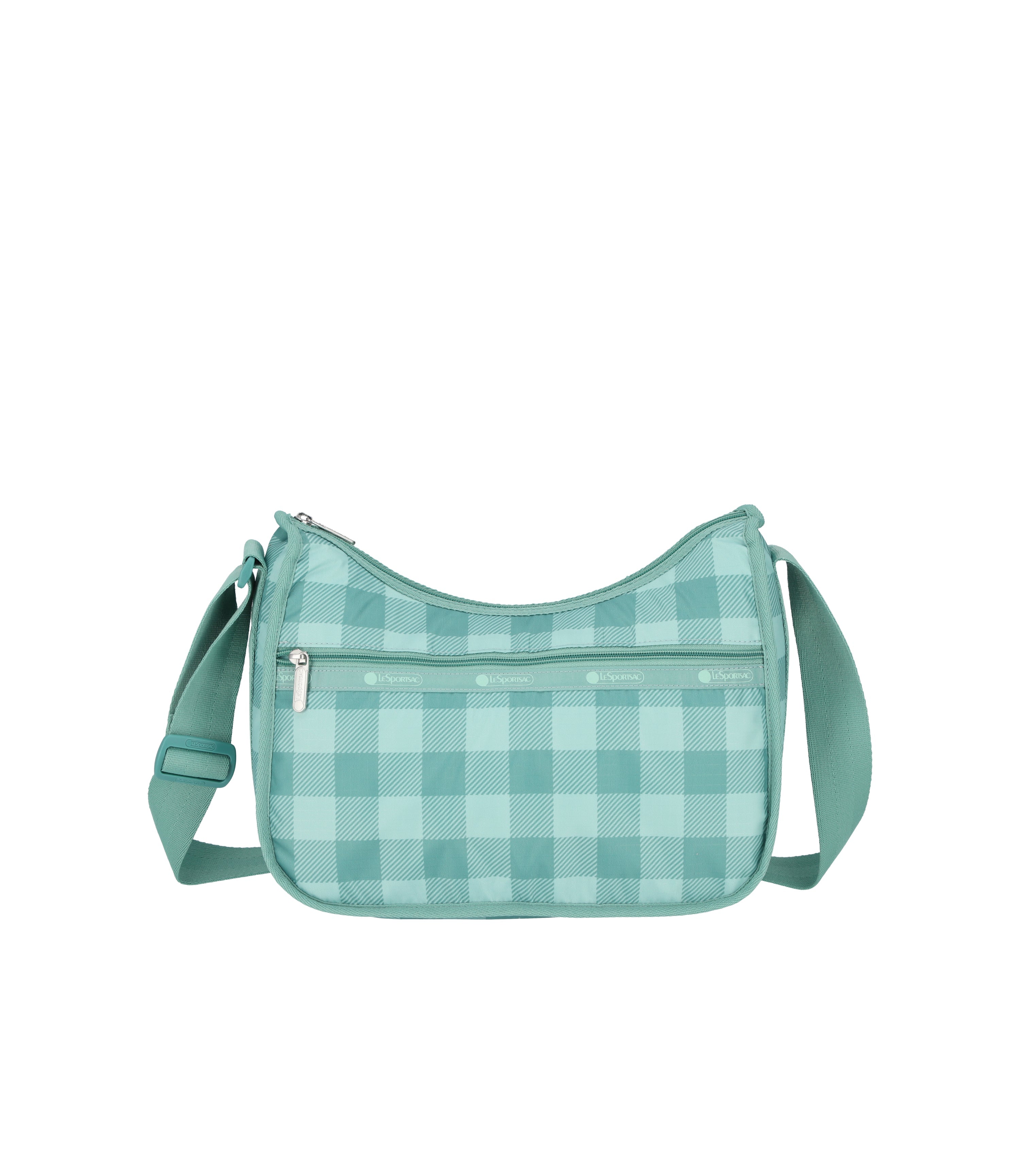 Classic Hobo - Green Field Gingham print – LeSportsac Classic Hobo - Green Field Gingham print – LeSportsac