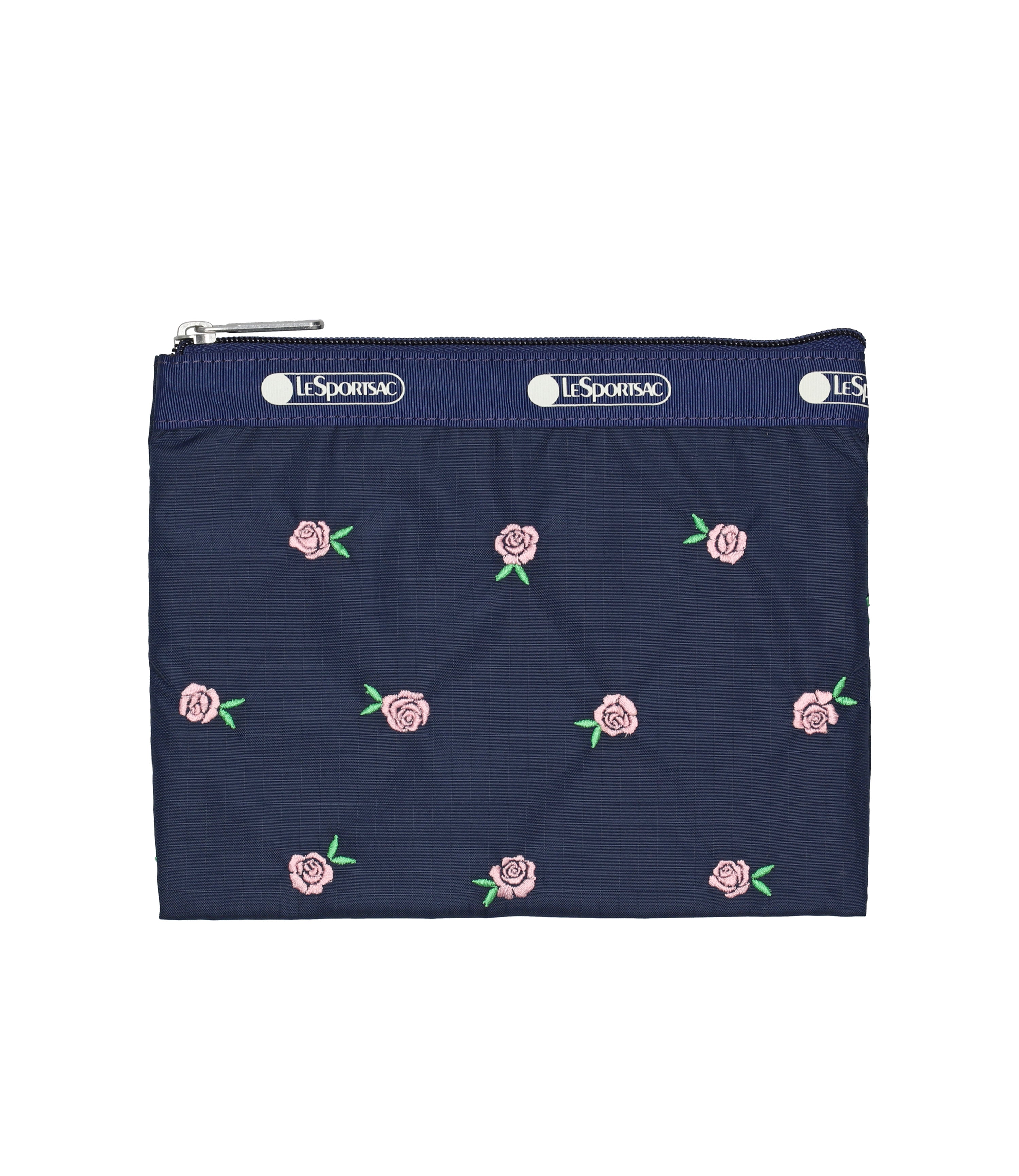 小物 Hiromarqee Classic Hobo - Pink Roses Embroidery – LeSportsac
