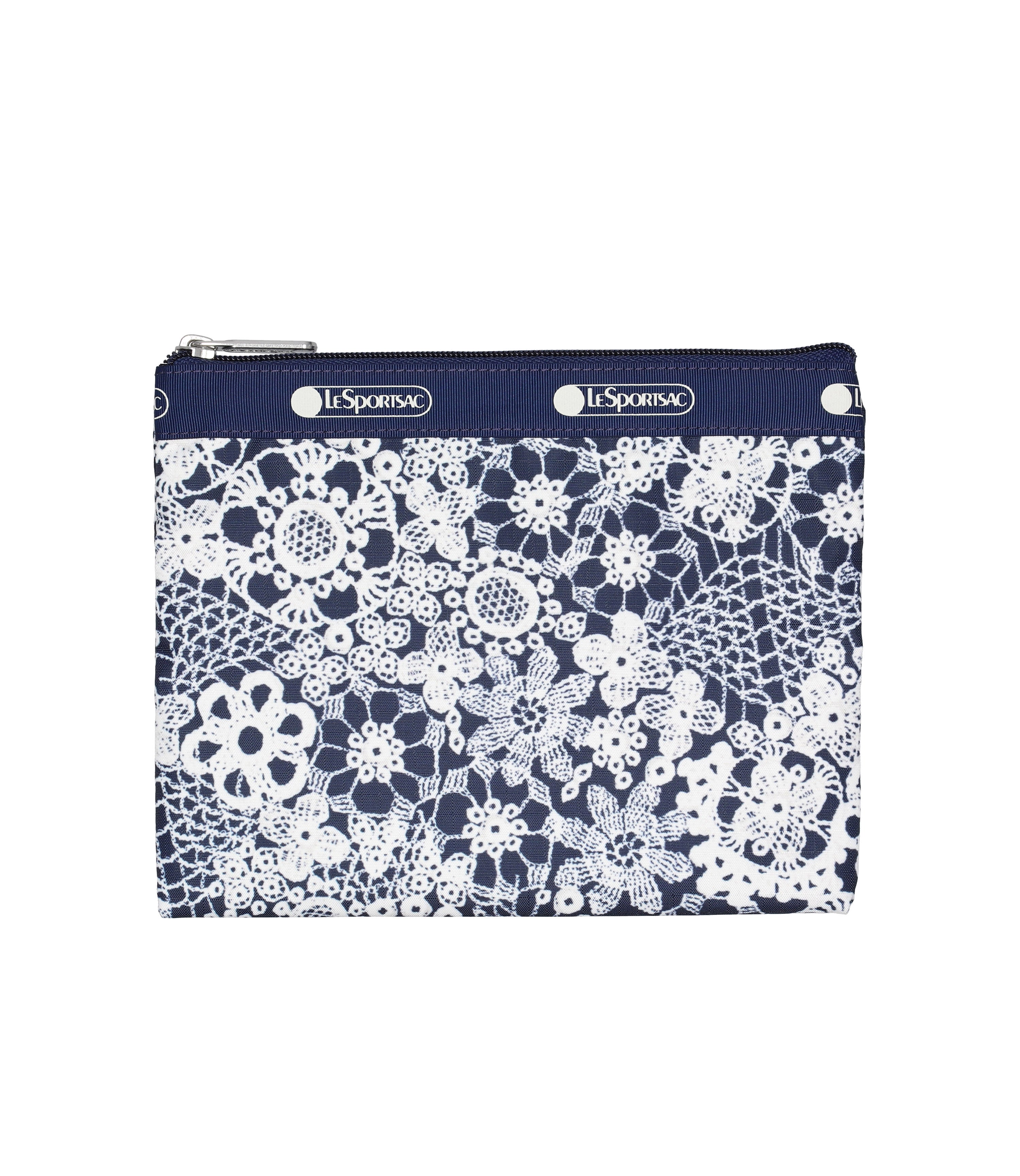 Classic Hobo - Floral Lace Navy print – LeSportsac