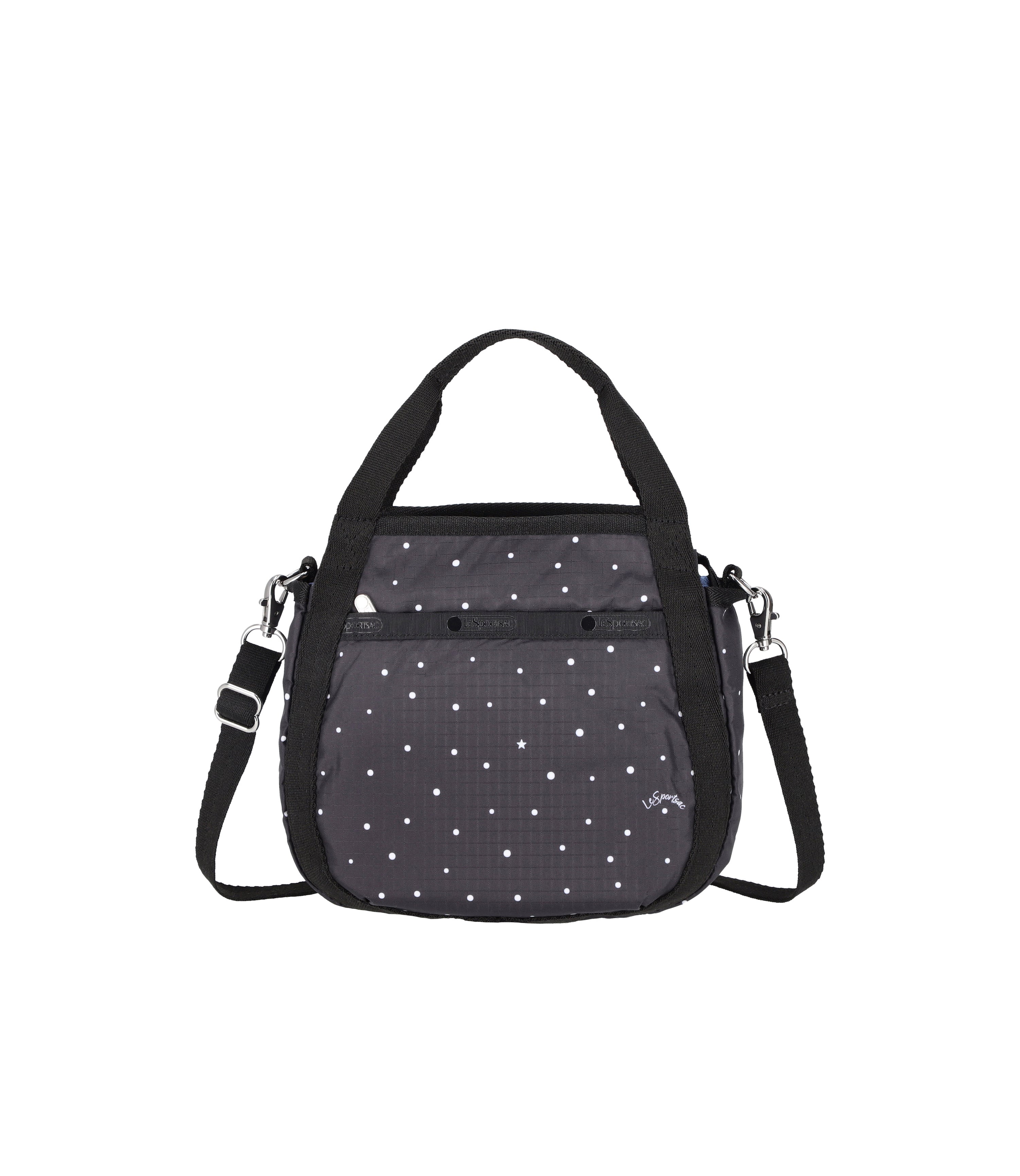 ゆき Mini Duffel Crossbody - Spectator Black – LeSportsac