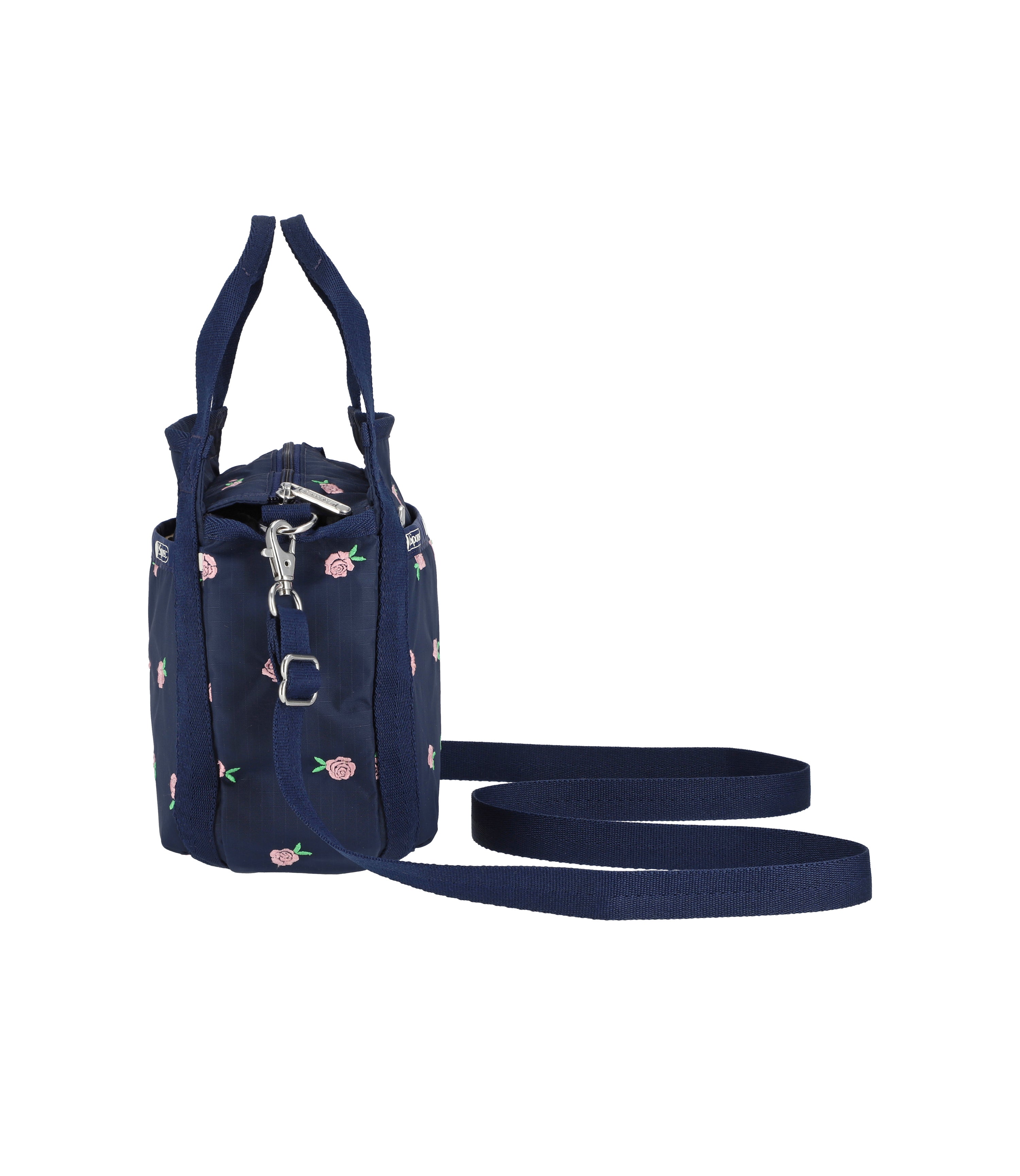 Small Jenni Crossbody - Pink Roses Embroidery – LeSportsac