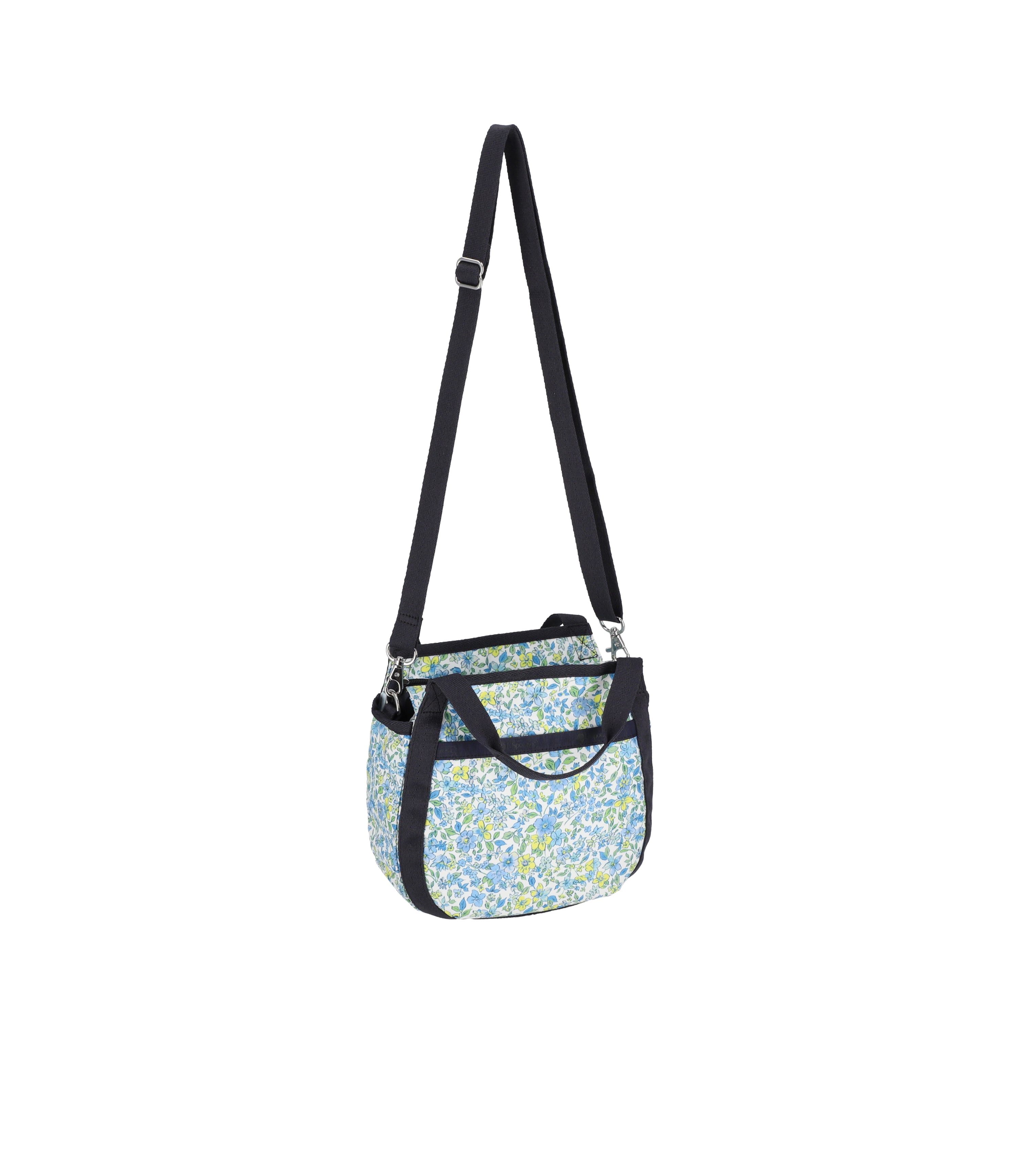 Small Jenni Crossbody - Tapestry Flower Blue print – LeSportsac