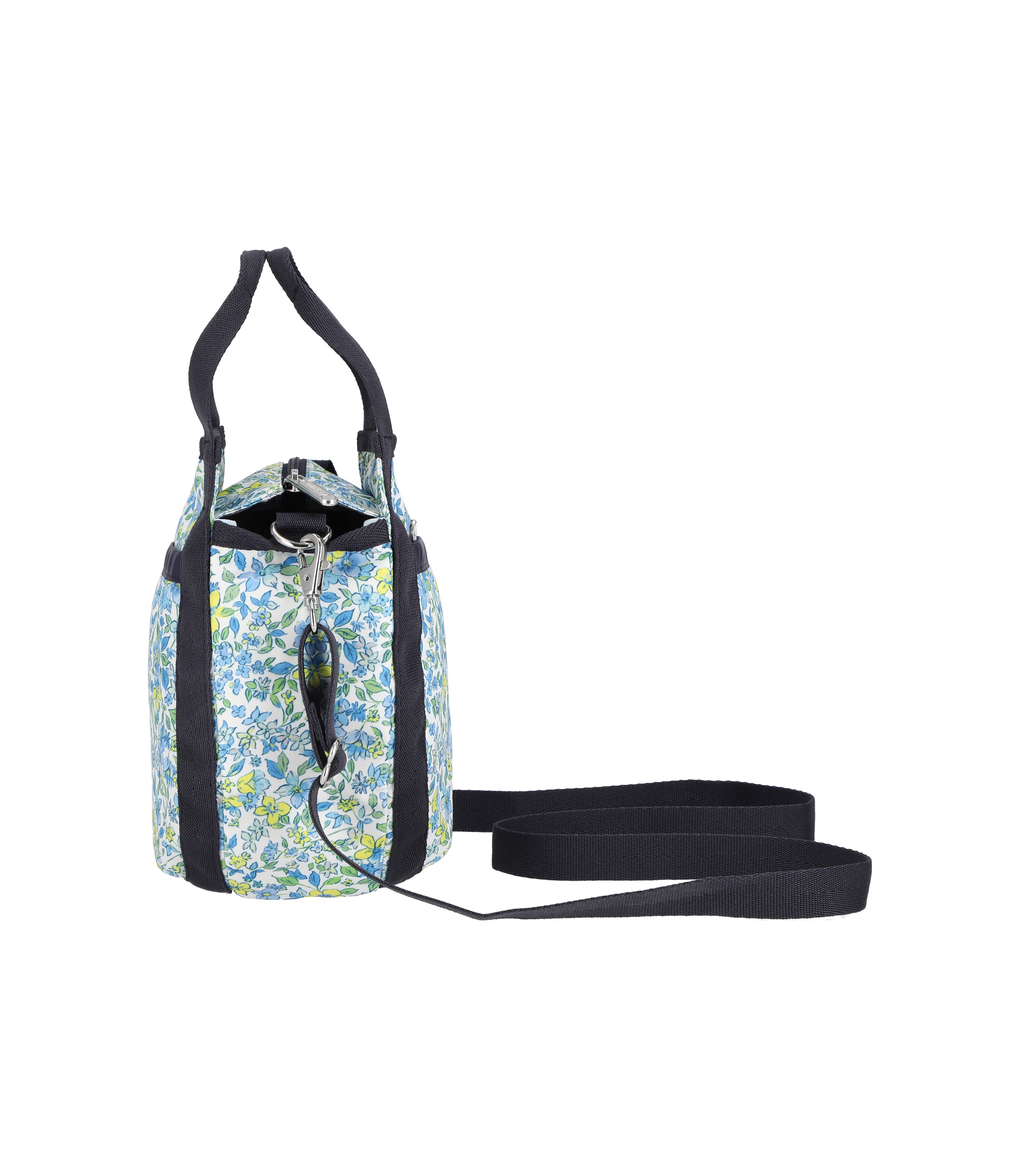 garota　ポシェット Small Jenni Crossbody - Tapestry Flower Blue print – LeSportsac