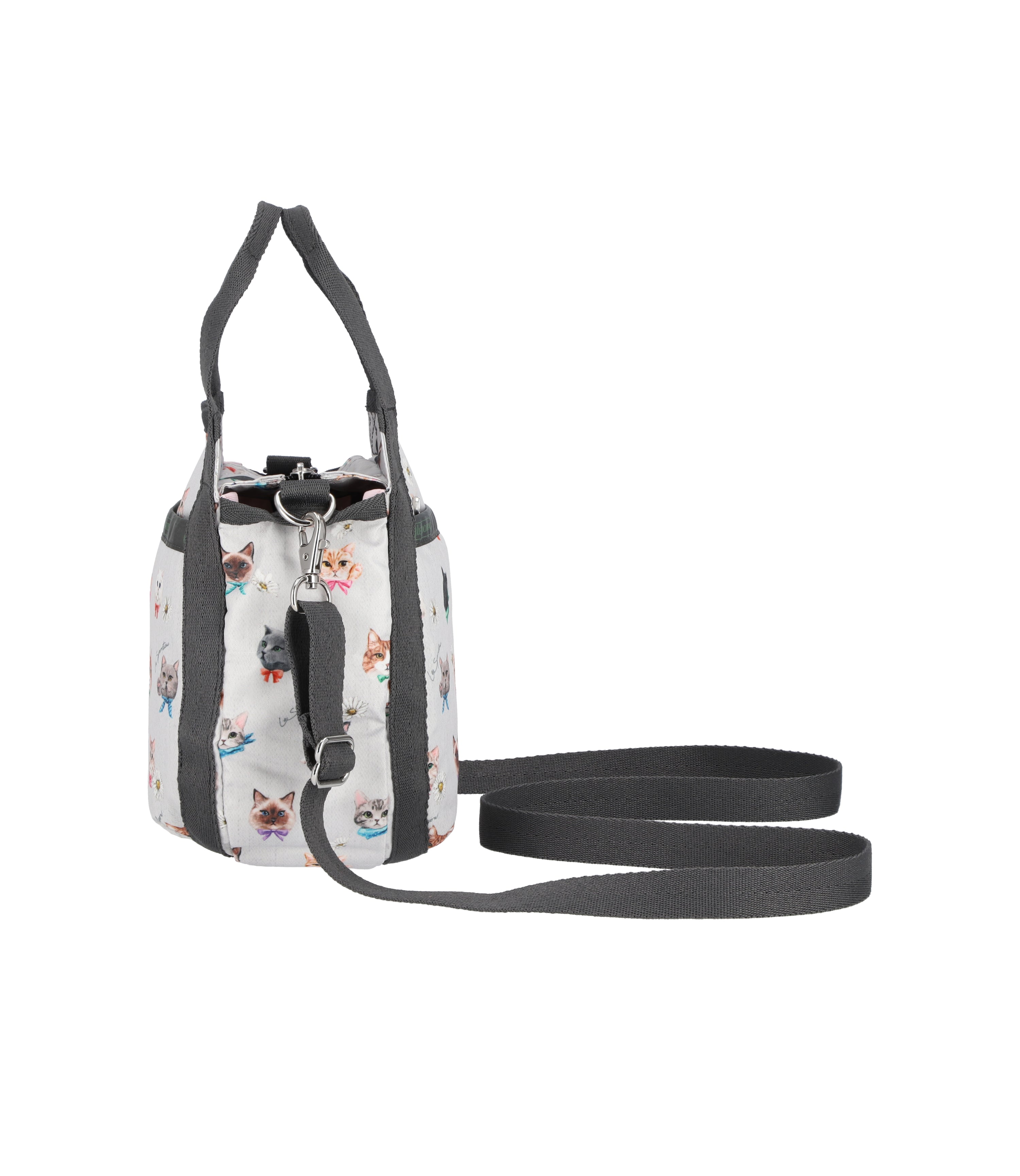 小物 jjj.24 Small Jenni Crossbody - Playful Cats Cool Gray print – LeSportsac