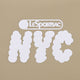 NYC Logo Travertine