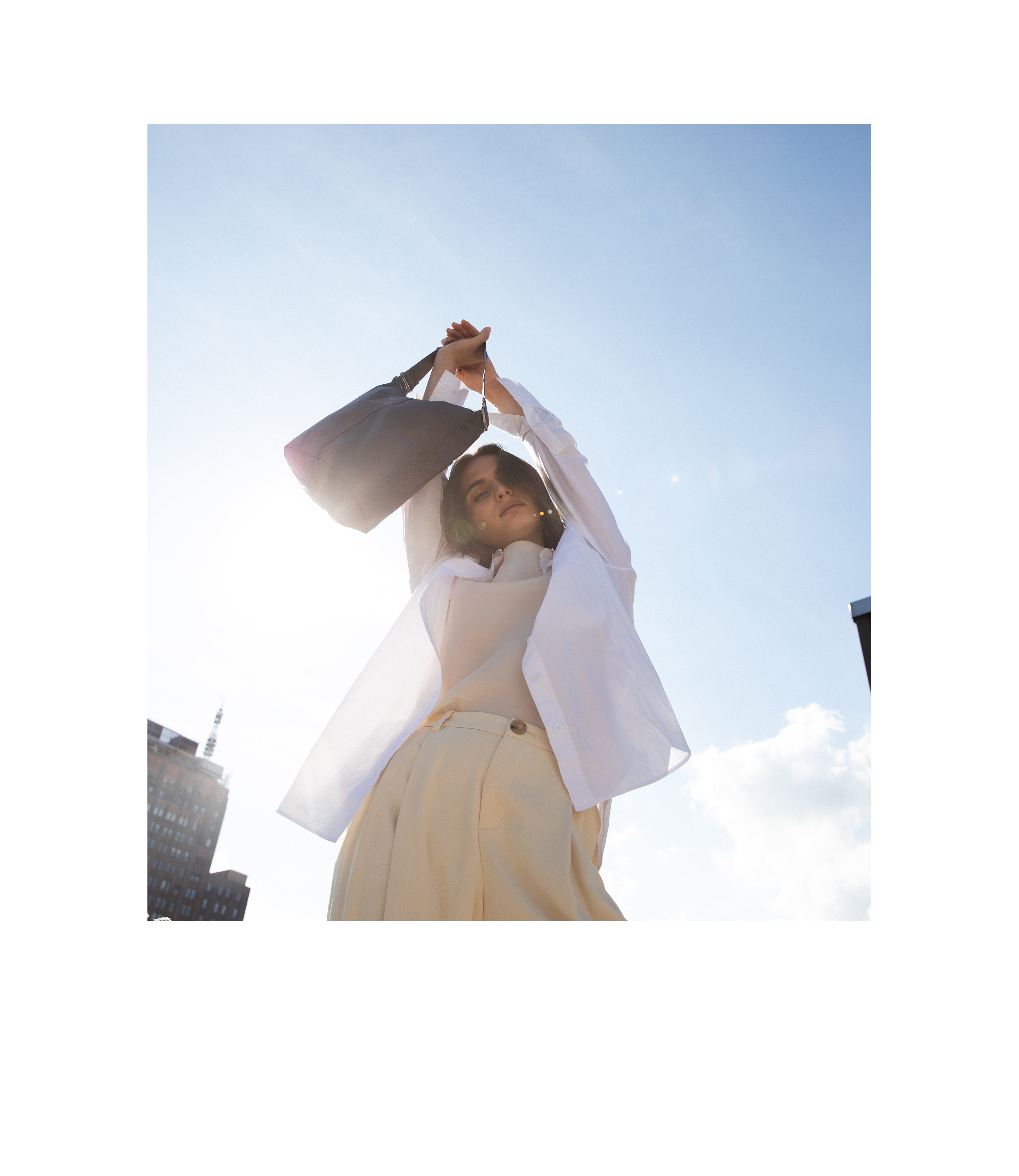 Shadow Grey C Convertible Market Hobo | LeSportsac