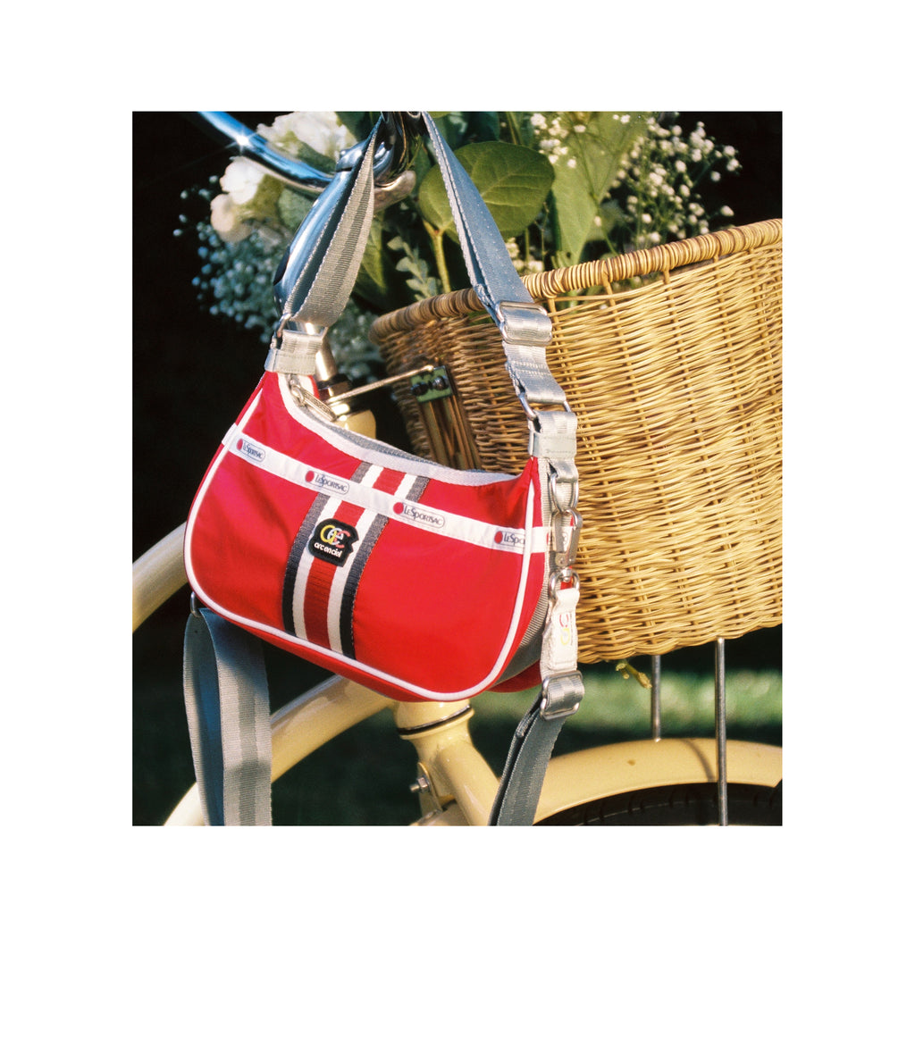 Ins Summer New South Korean Retro Ins Red Saddle Bag Crossbody Bag