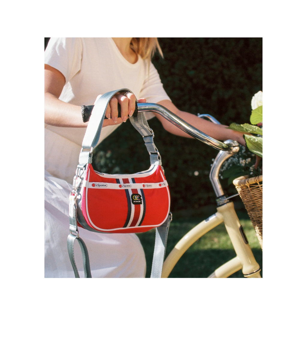 AEC Striped Shoulder Bag - 24185149718576