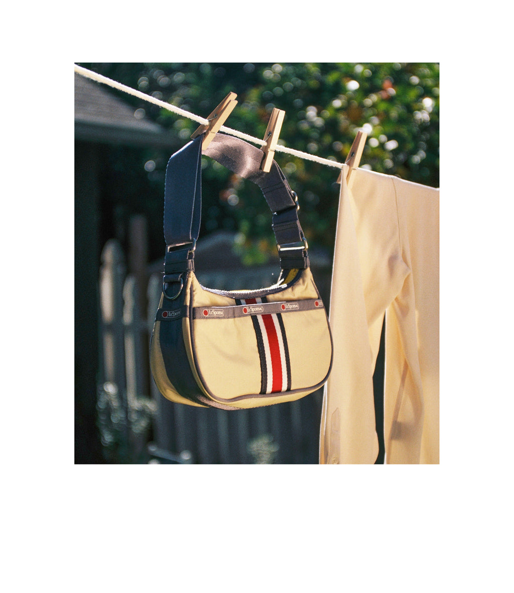 AEC Striped Shoulder Bag - 24185142607920