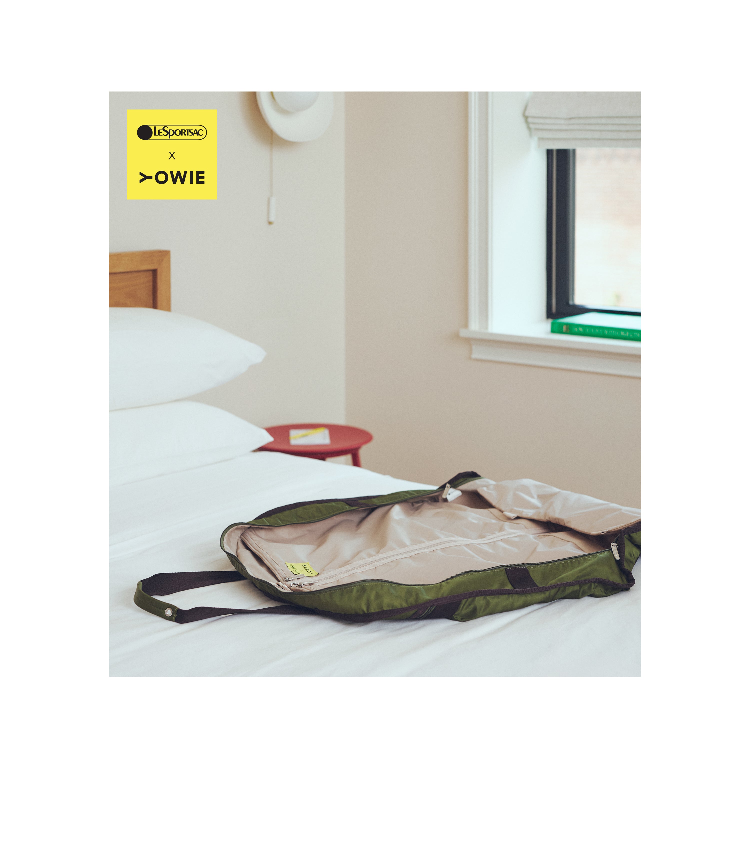 Garment Bag Tote - Yowie Olive/Chocolate – LeSportsac
