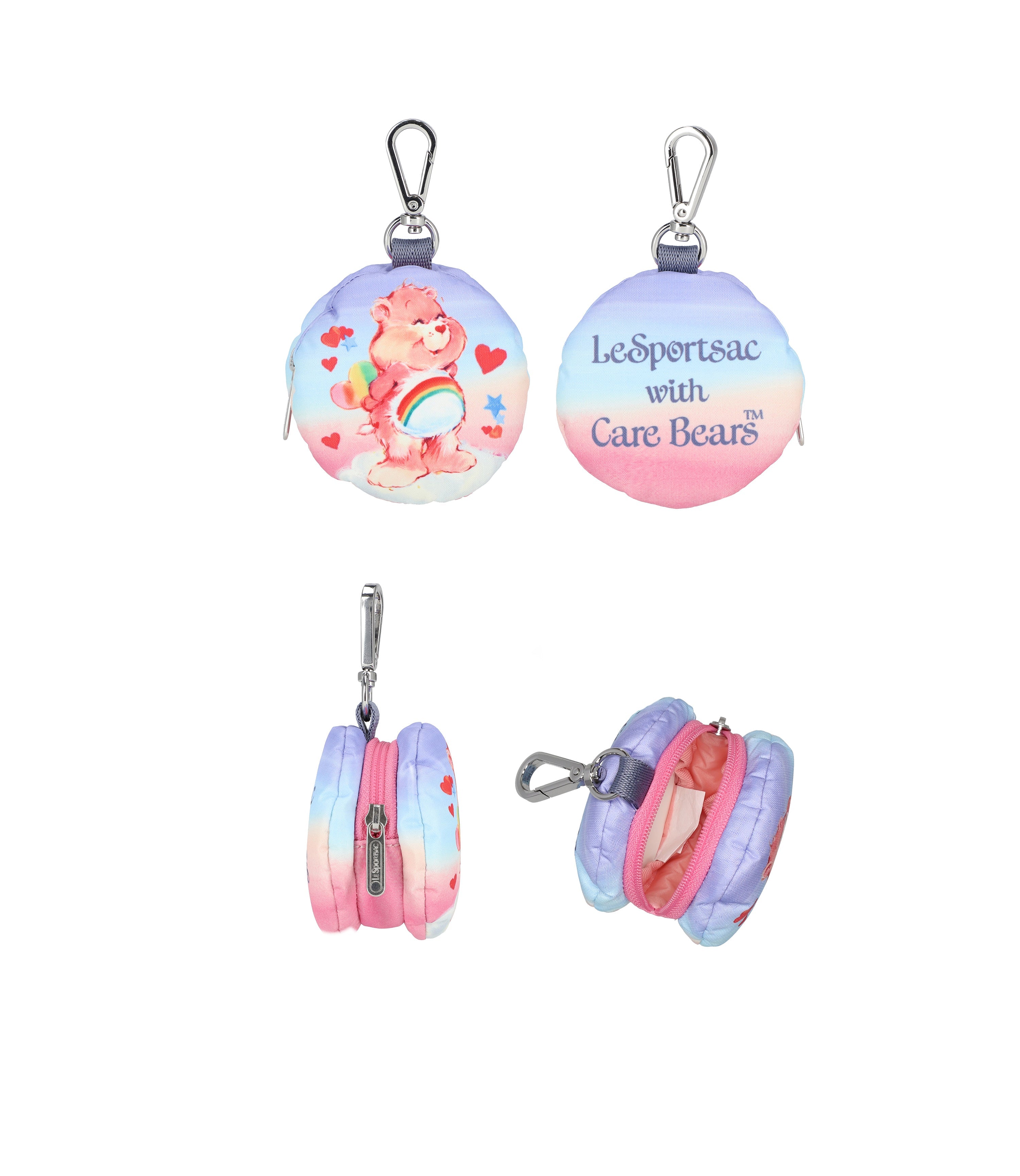 Puffy Cube Crossbody - Care Bears Fuzzy Gray – LeSportsac